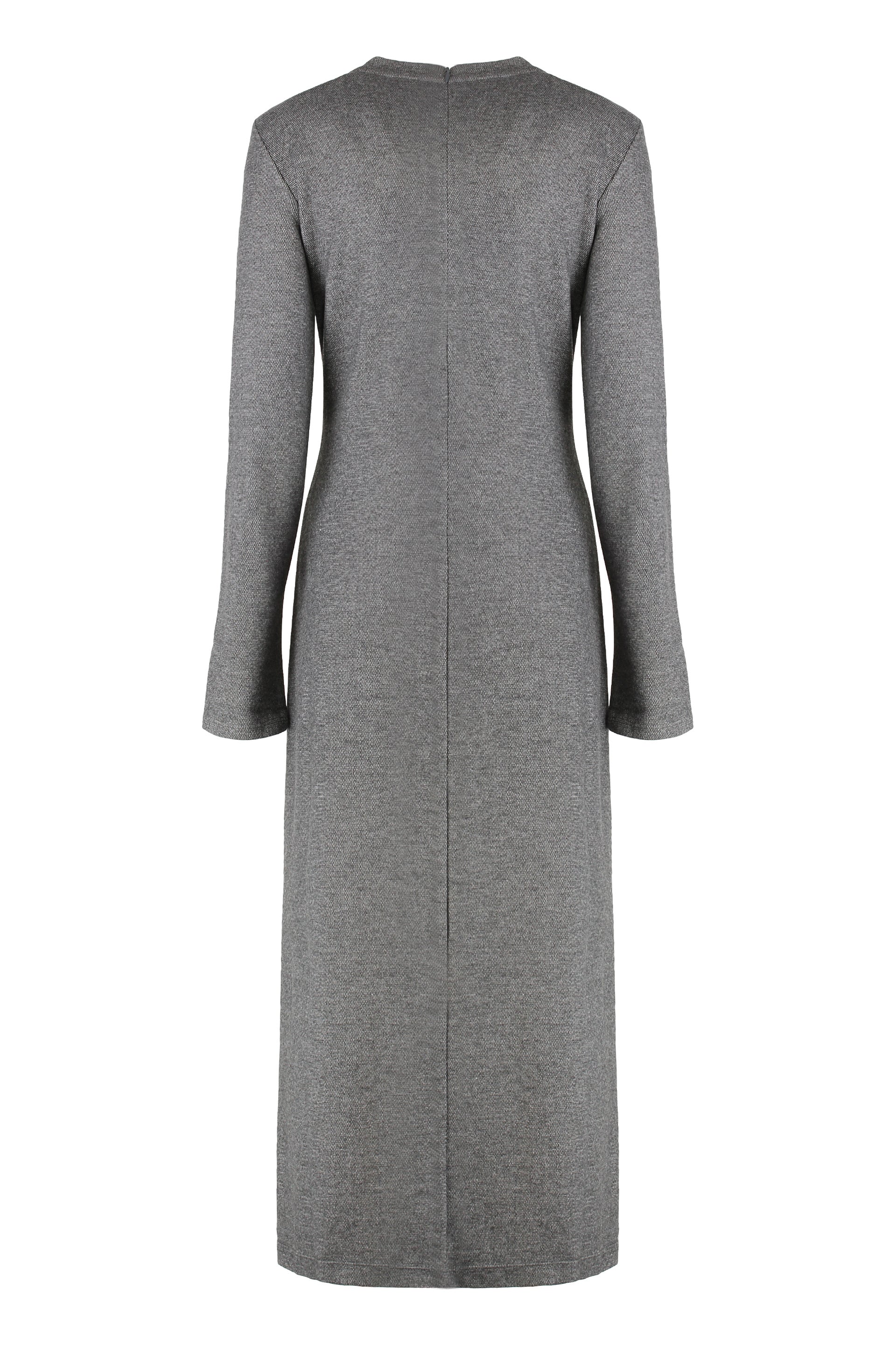 WEEKEND MAX MARA Sophisticated Long Dress with Ruffle Detail