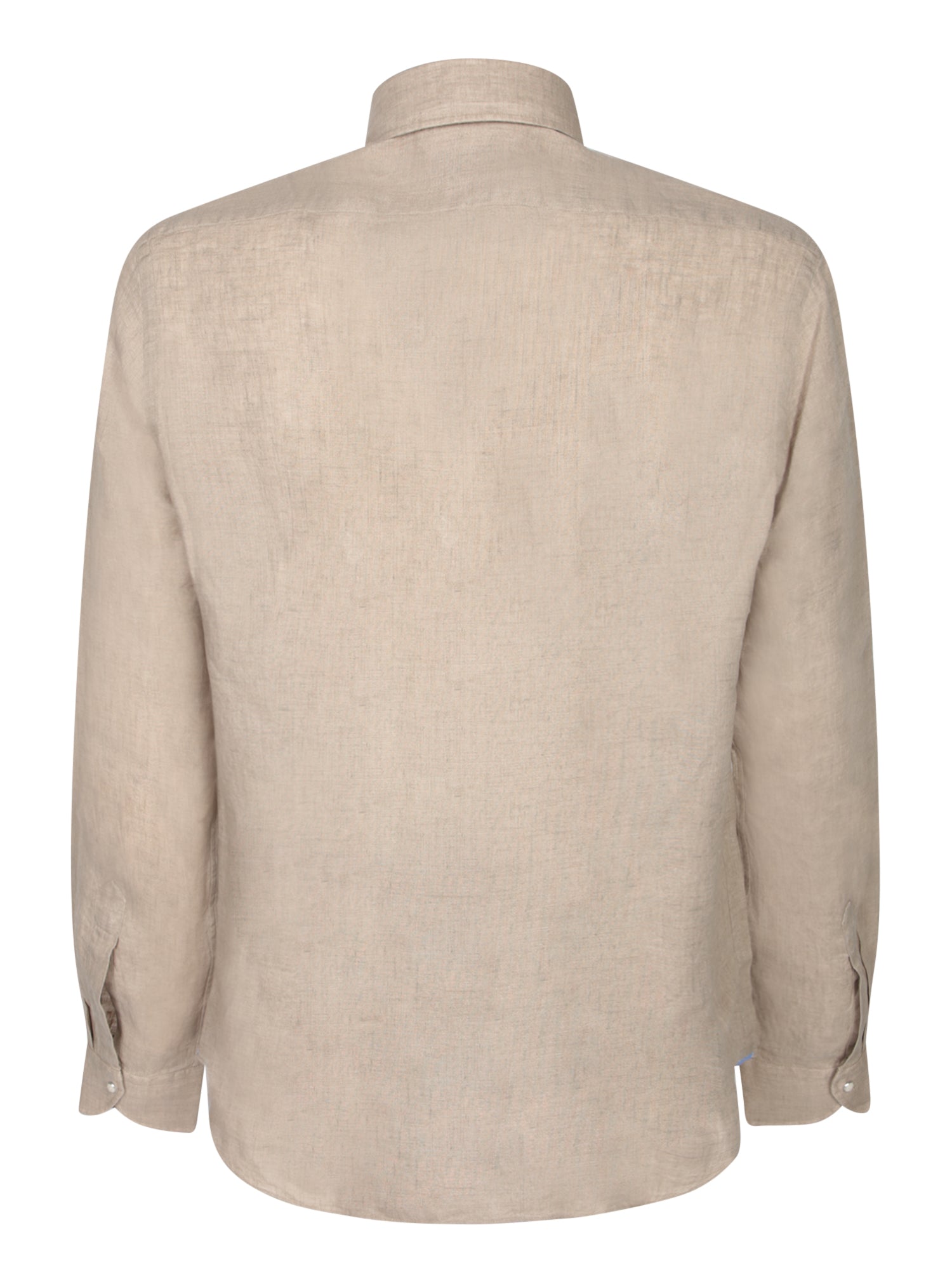 DELL'OGLIO Classic Long Sleeve Linen Shirt for Men