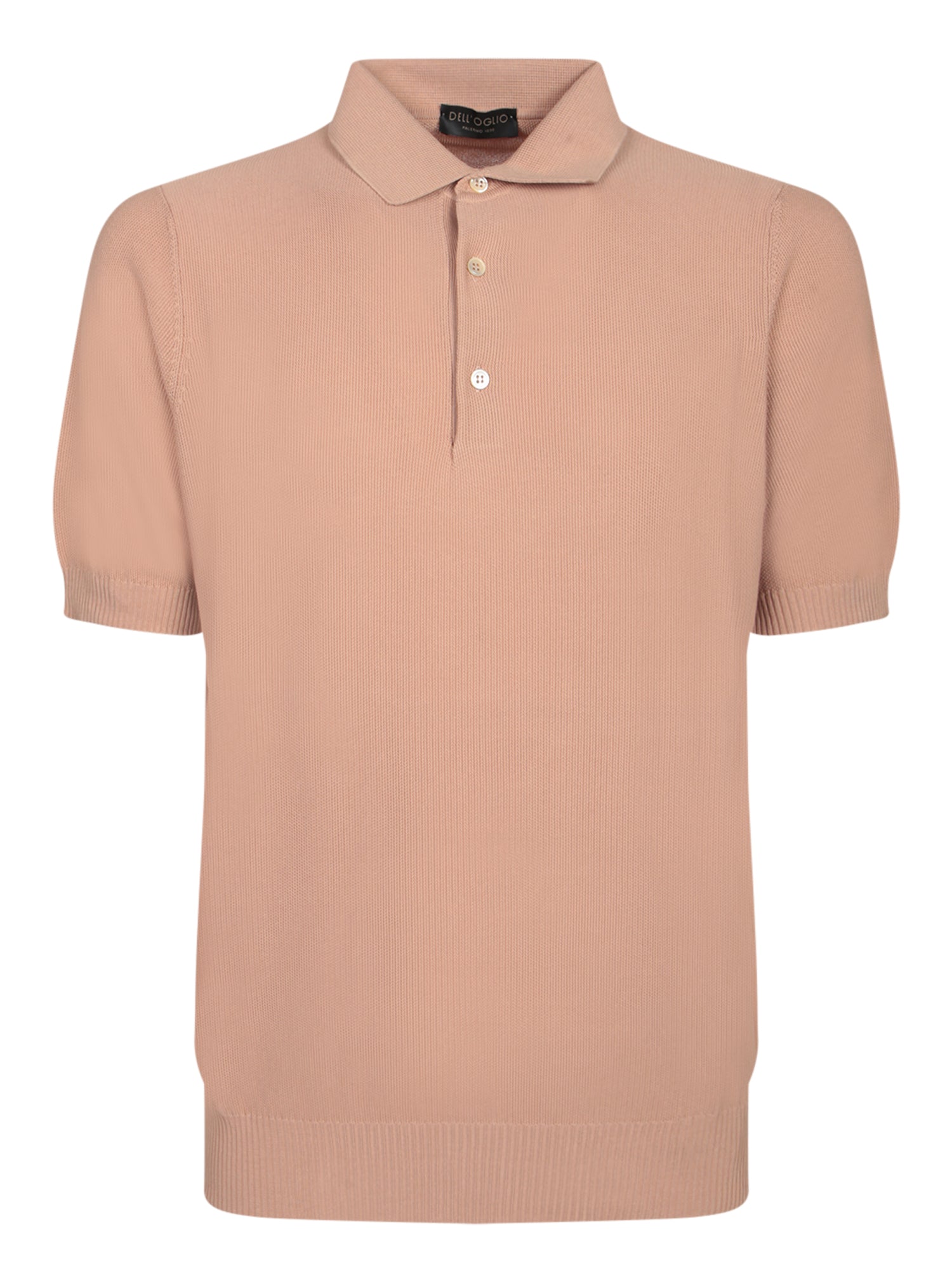 DELL'OGLIO Classic Mini Pique Polo T-Shirt for Men
