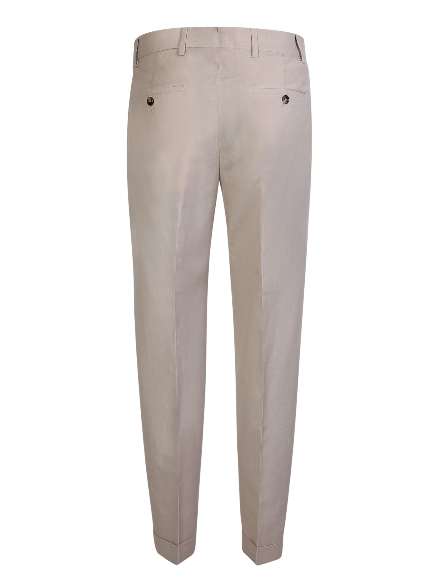 DELL'OGLIO Sophisticated Straight Leg Trousers for Men