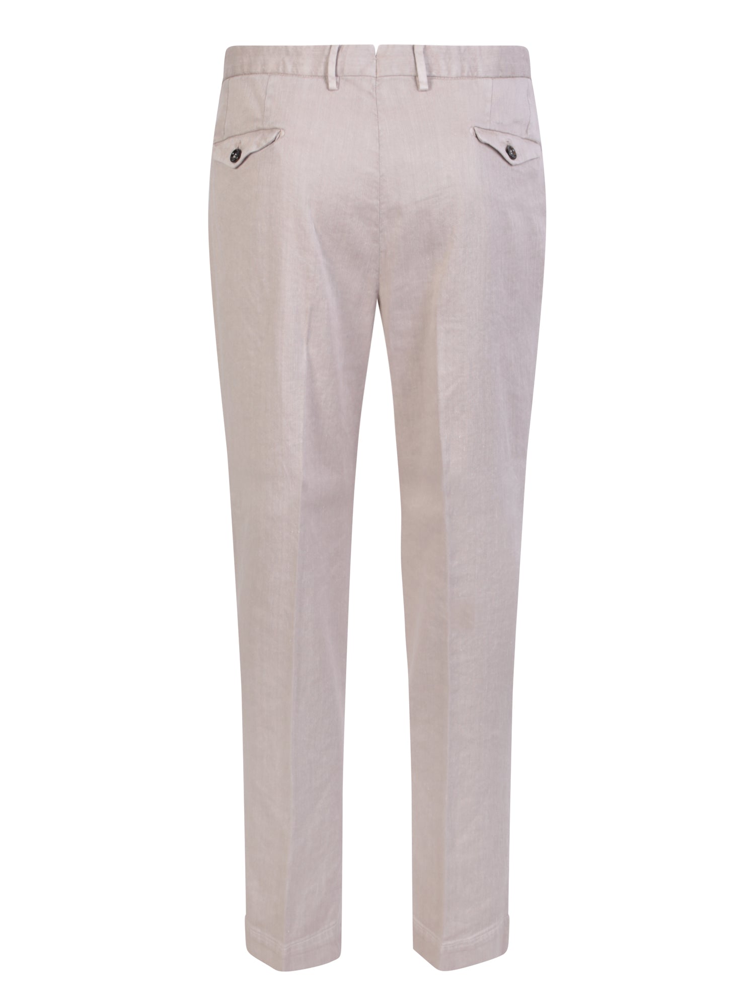 DELL'OGLIO Refined Mid Rise Trousers
