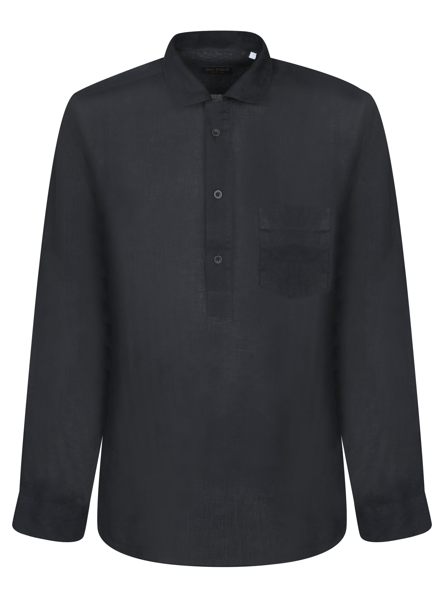 DELL'OGLIO Refined Linen Shirt for Men - Classic Fit