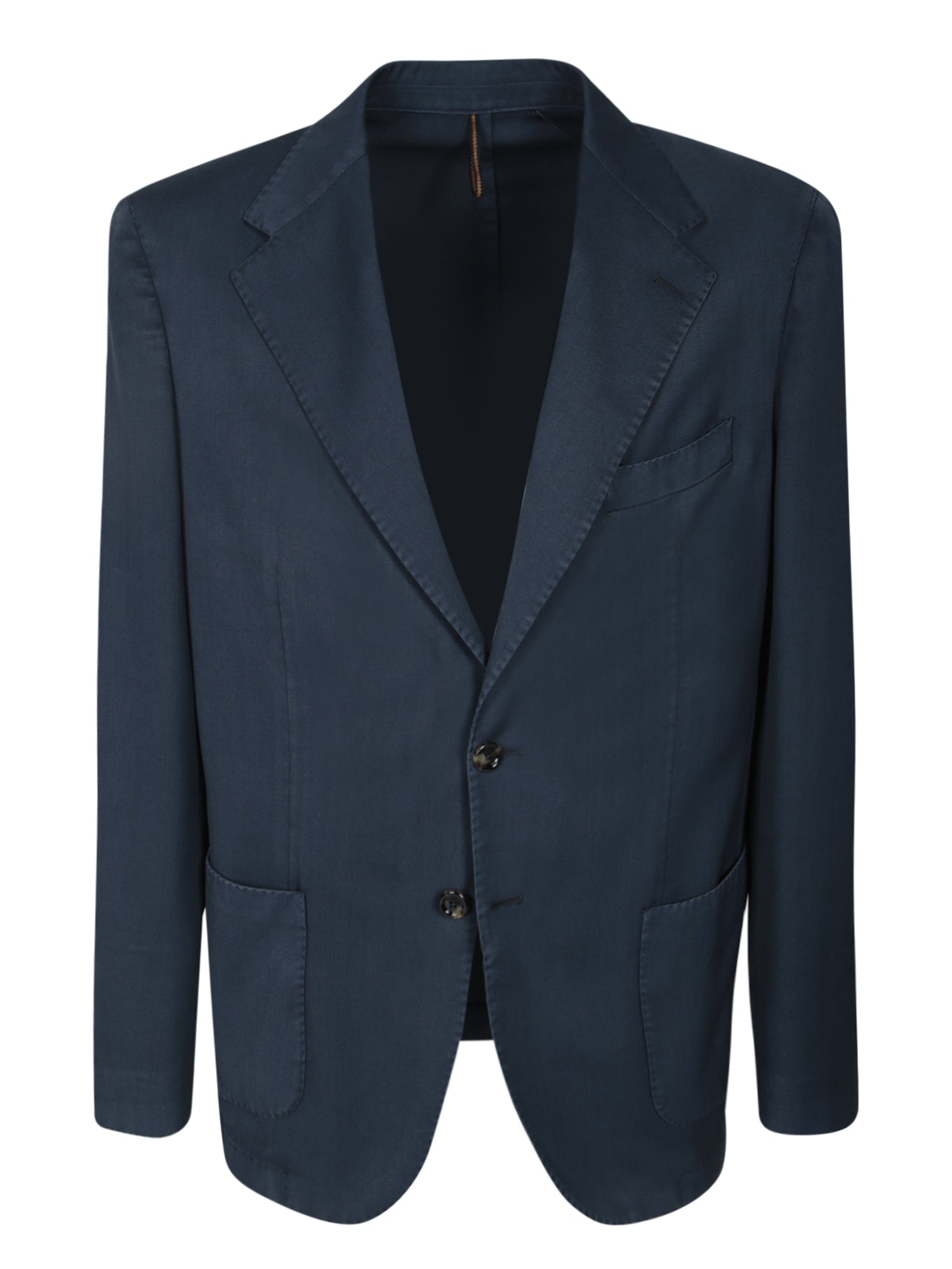 DELL'OGLIO Men's Elegant Hopsack Blazer