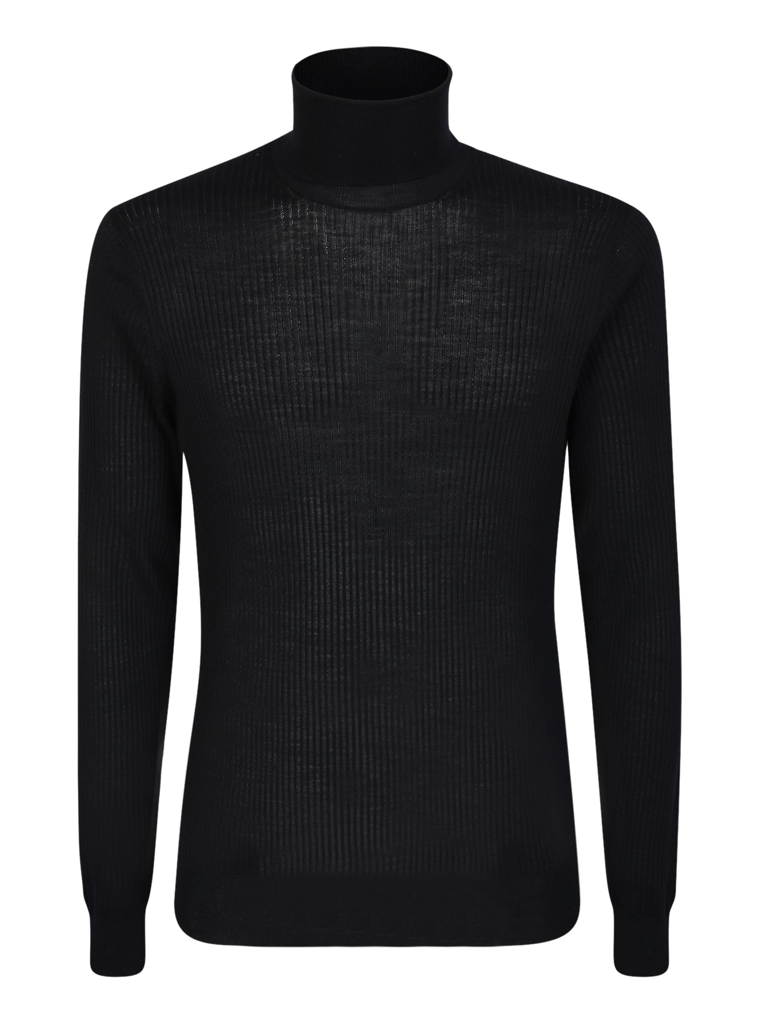 DELL'OGLIO Mini High Neck Merino Wool Pullover for Men