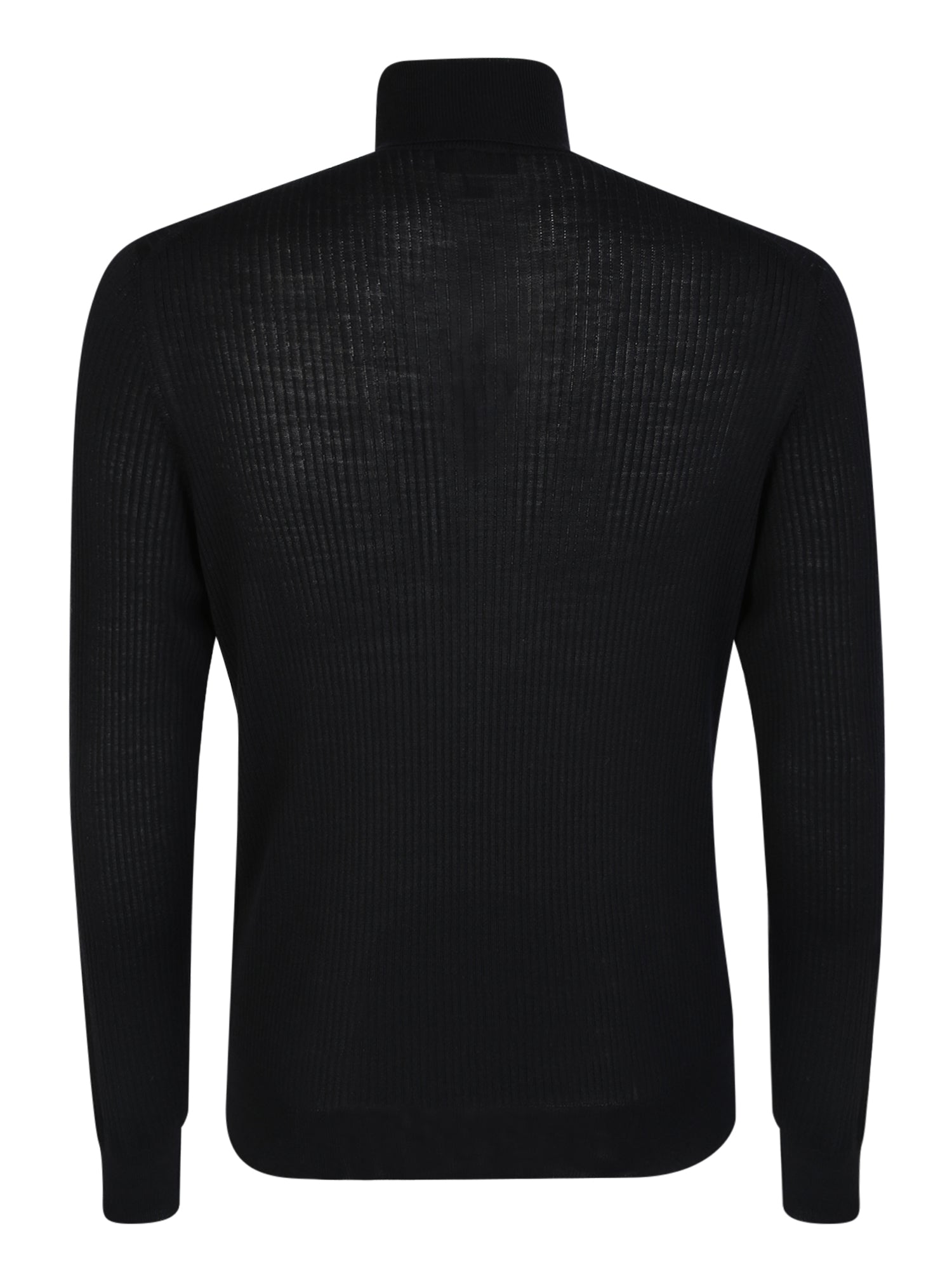 DELL'OGLIO Mini High Neck Merino Wool Pullover for Men