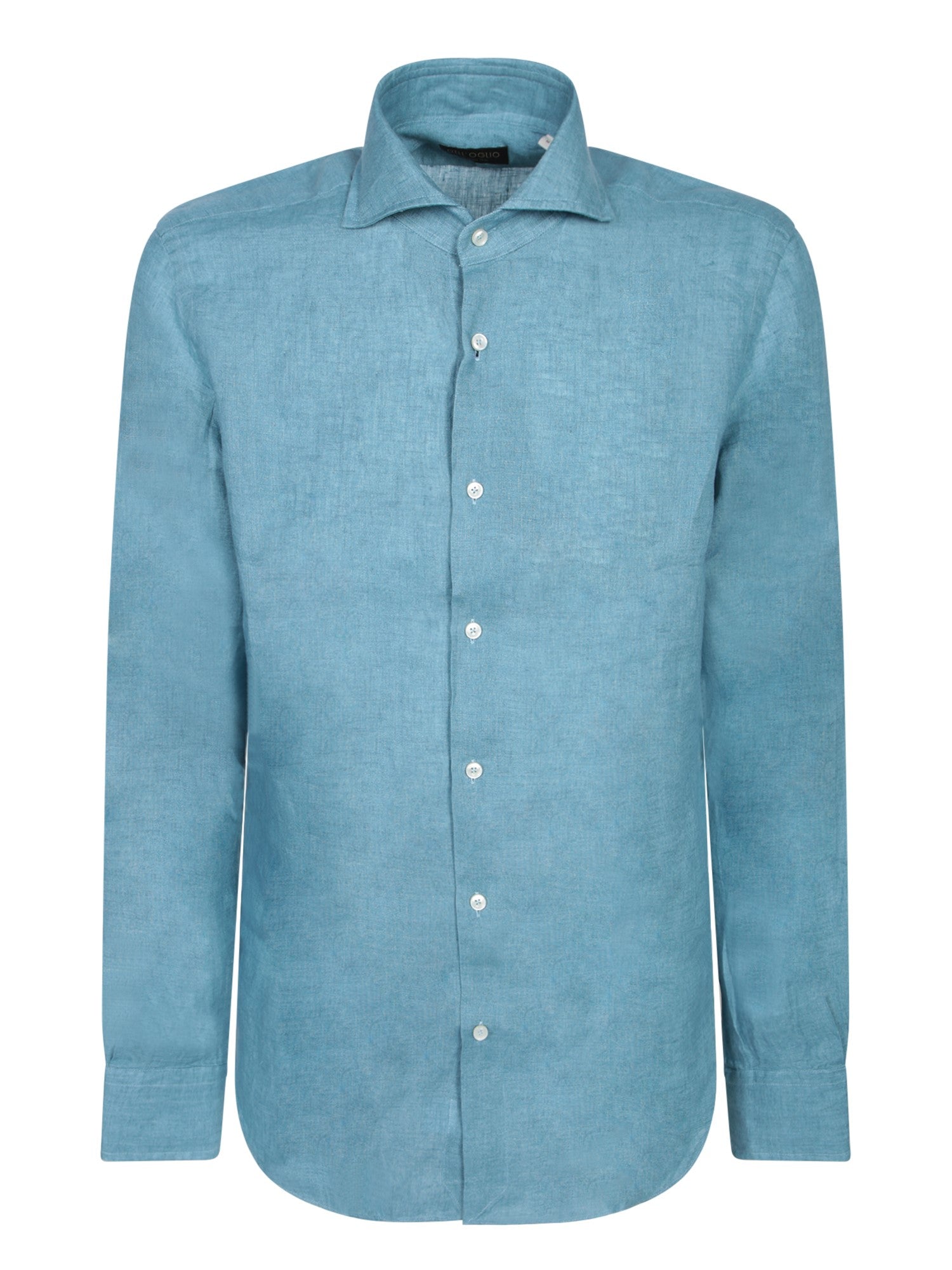 DELL'OGLIO Classic Linen Shirt for Men