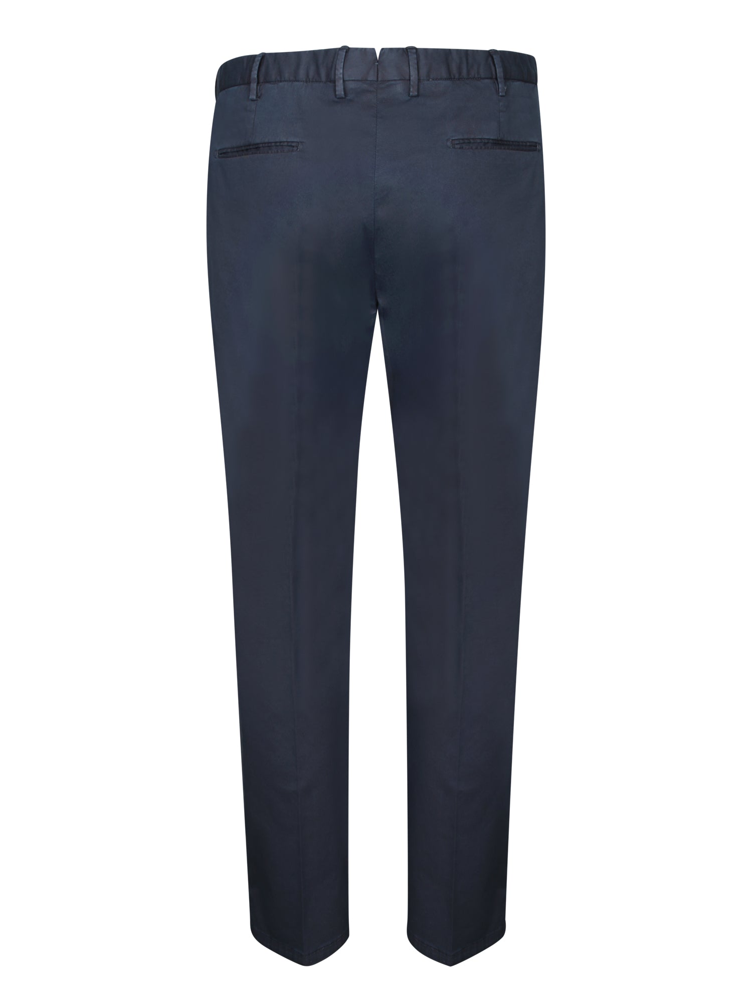 DELL'OGLIO Men's Tapered Trousers with Adjustable Waistband