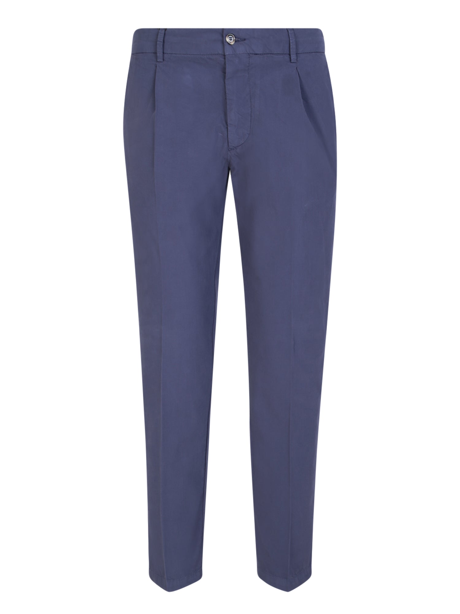 DELL'OGLIO Stylish Trousers for Men - Mid Rise Design