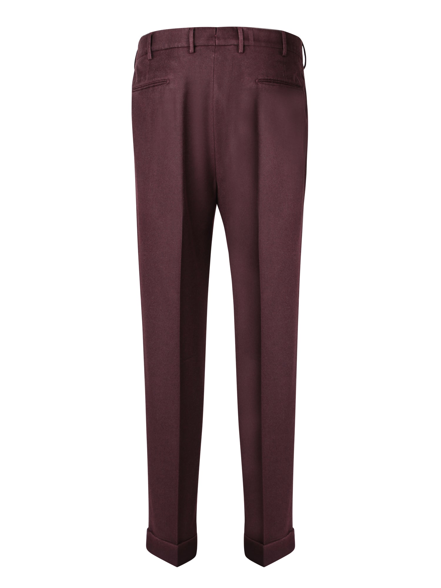 DELL'OGLIO Classic Mid-Rise Trousers
