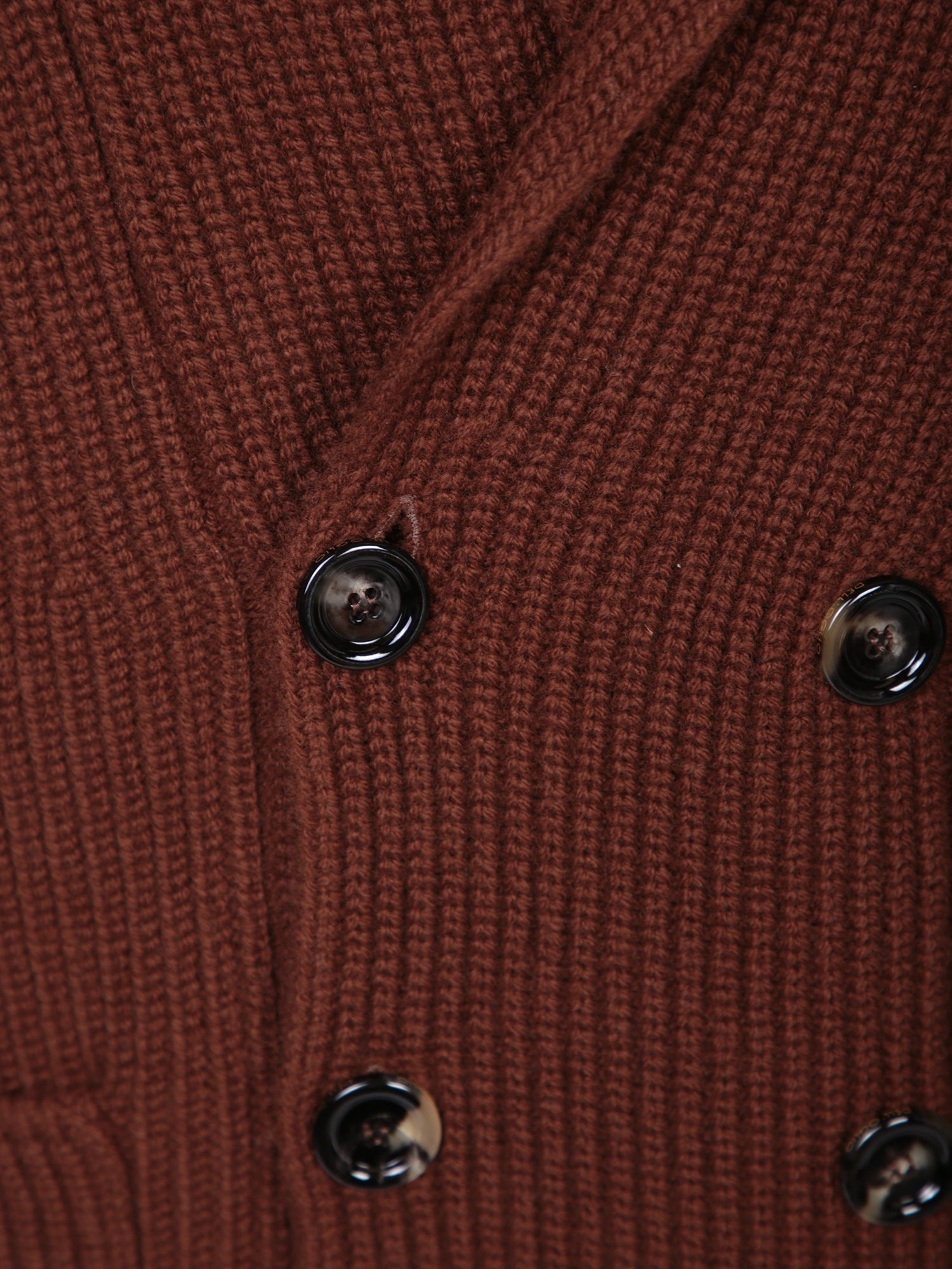 DELL'OGLIO Luxurious Double-Breasted Cardigan for Men