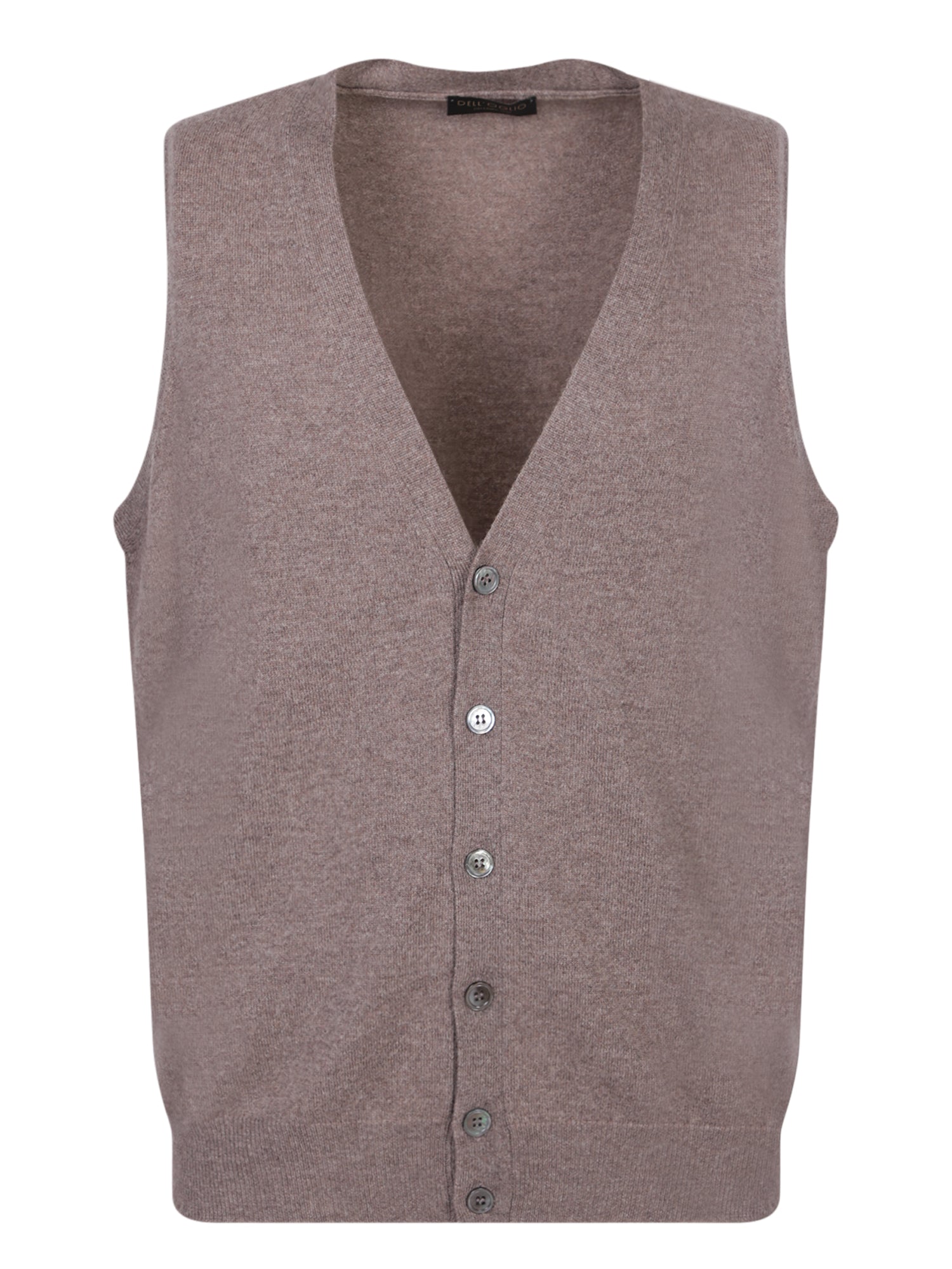 DELL'OGLIO Classic V-Neck Gilet for Men