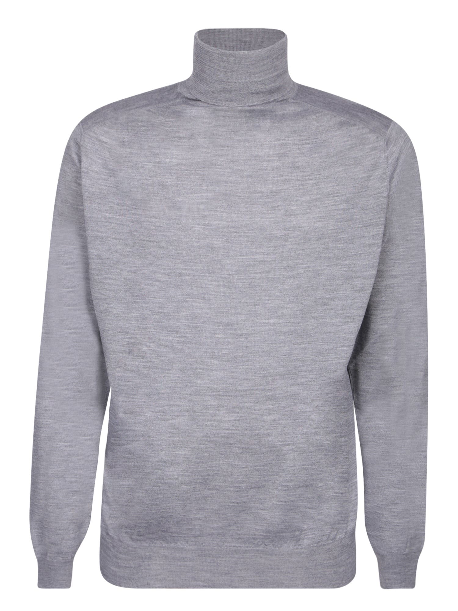 DELL'OGLIO High Neck Pullover for Men in Classic Knit Style