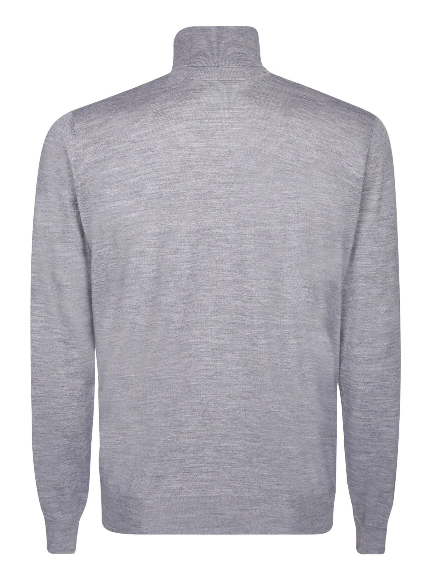DELL'OGLIO High Neck Pullover for Men in Classic Knit Style