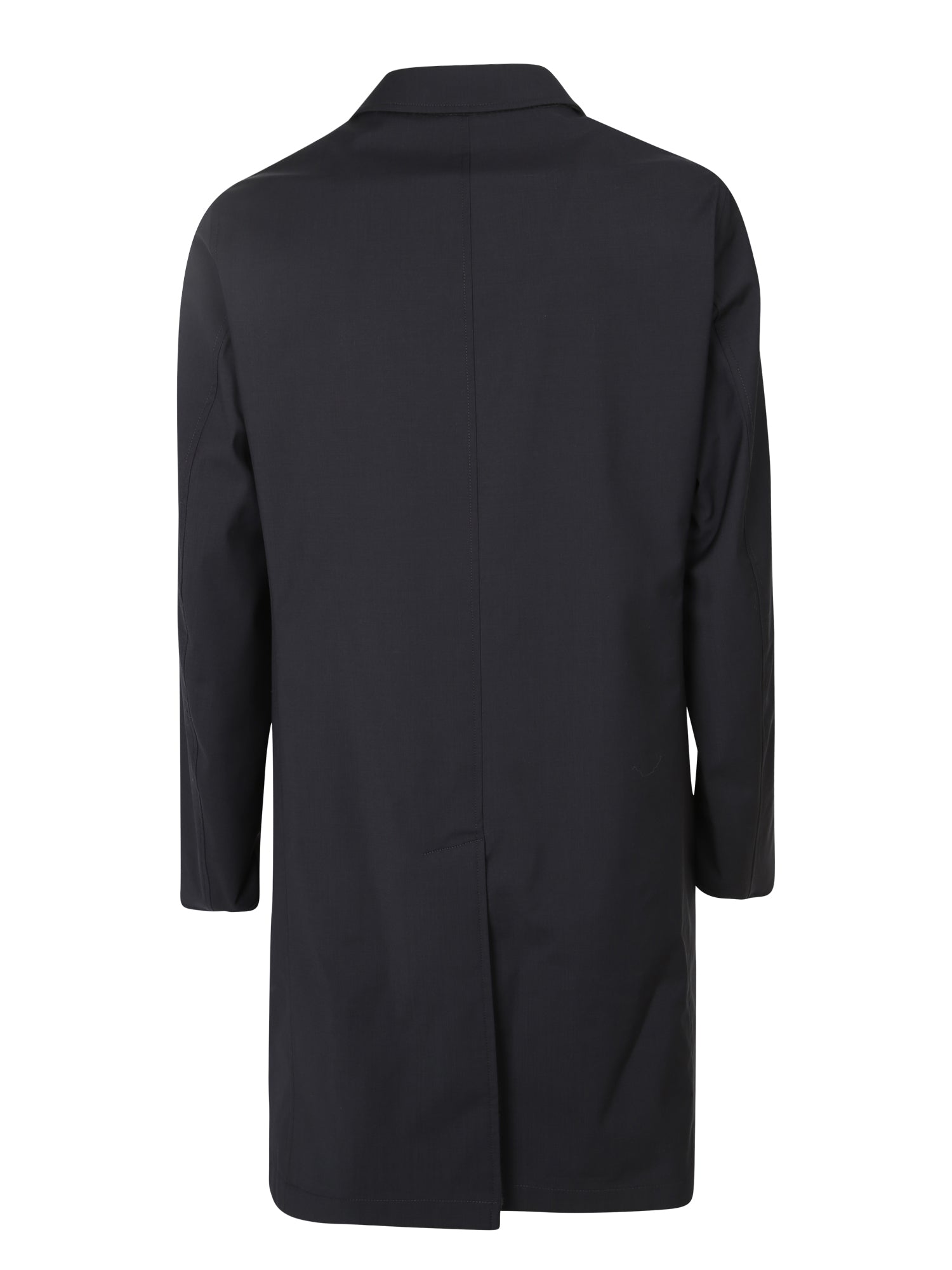DELL'OGLIO Elegant Men's Raincoat with Cashmere Lining