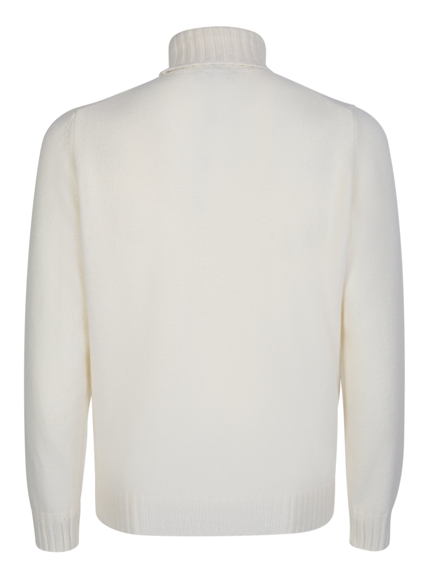 DELL'OGLIO Men's High Collar Knit Sweater