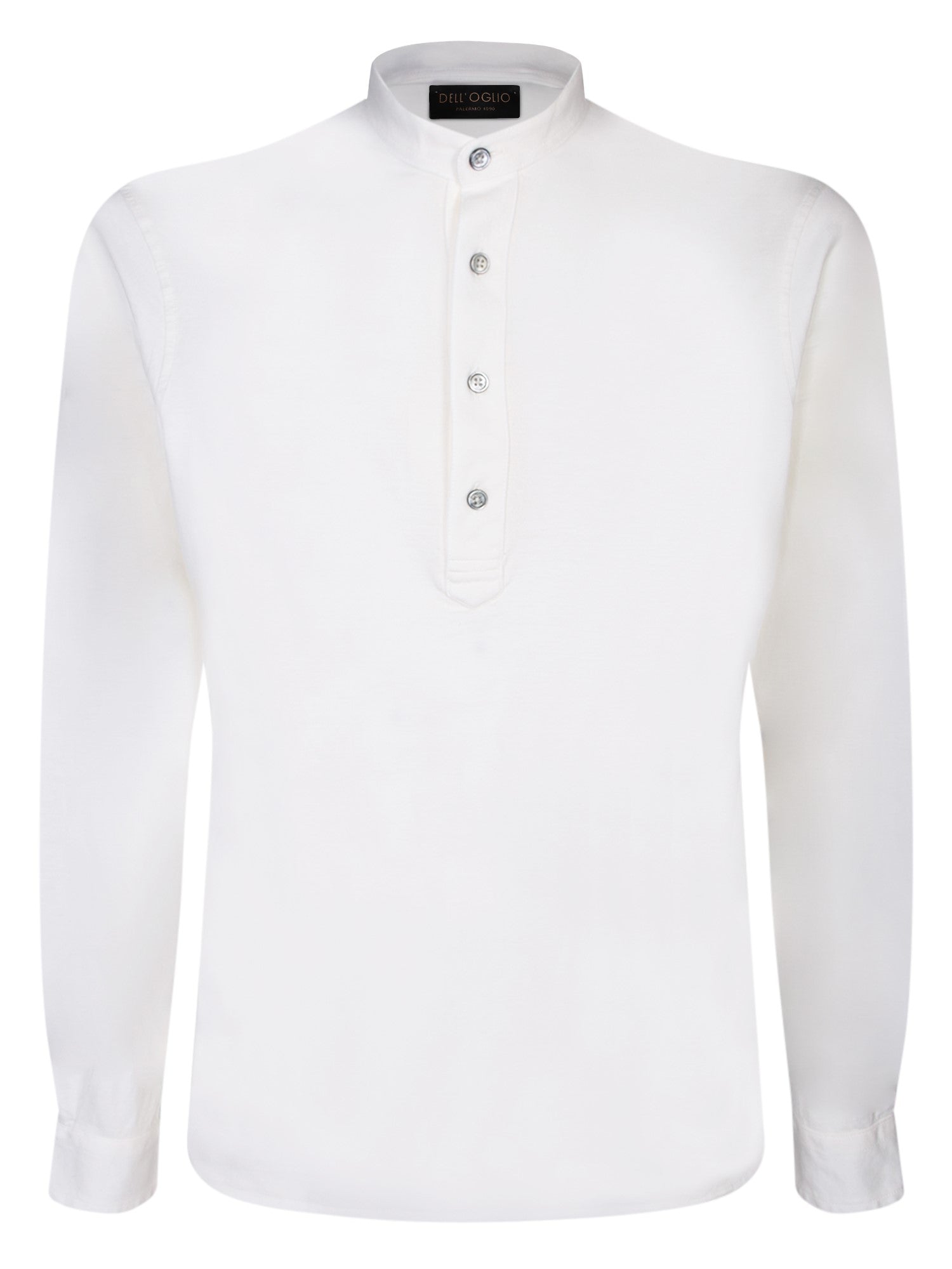 DELL'OGLIO Classic White Shirt for Men - SS25 Collection