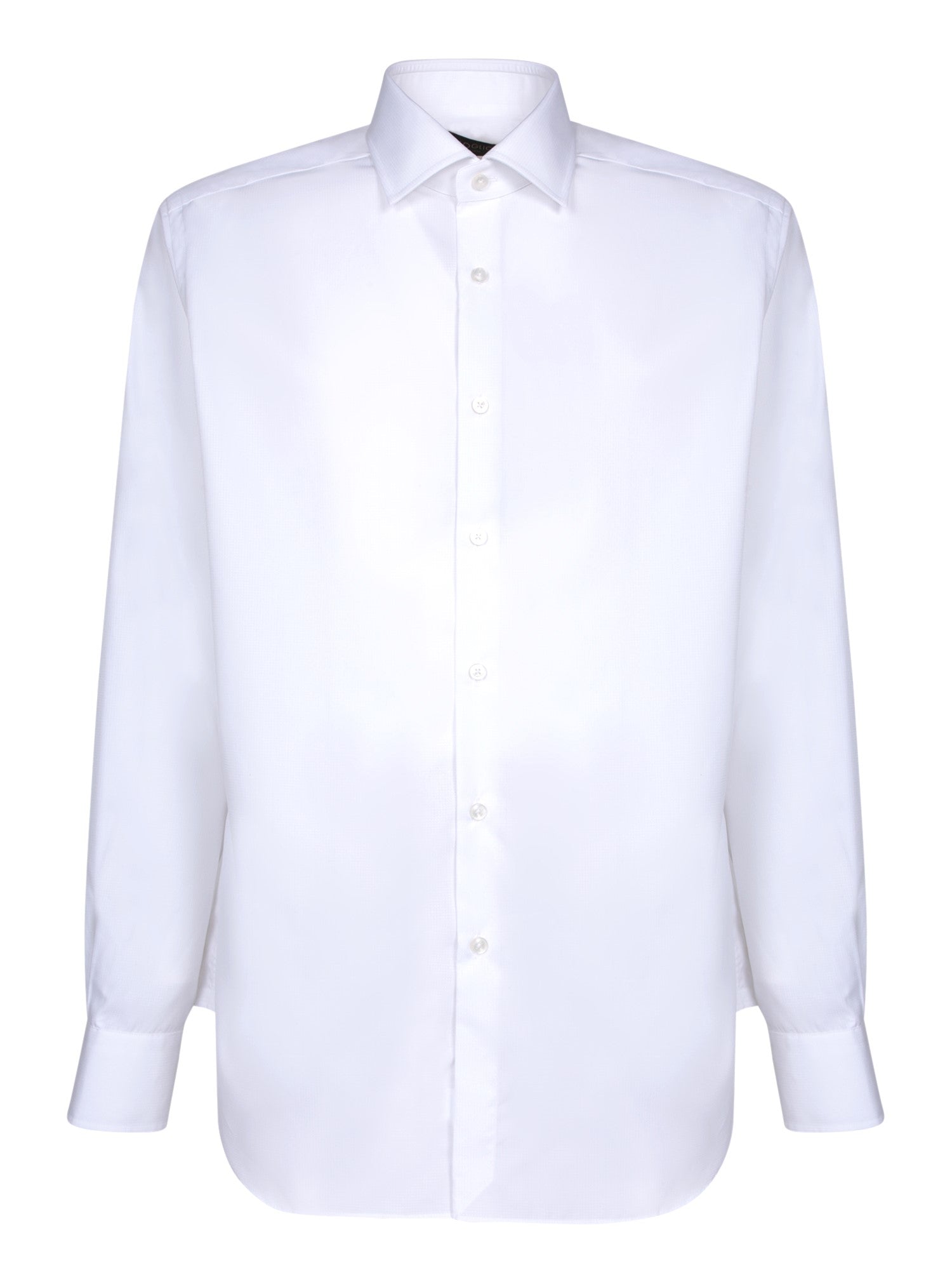 DELL'OGLIO Classic White Mini Shirts for Men