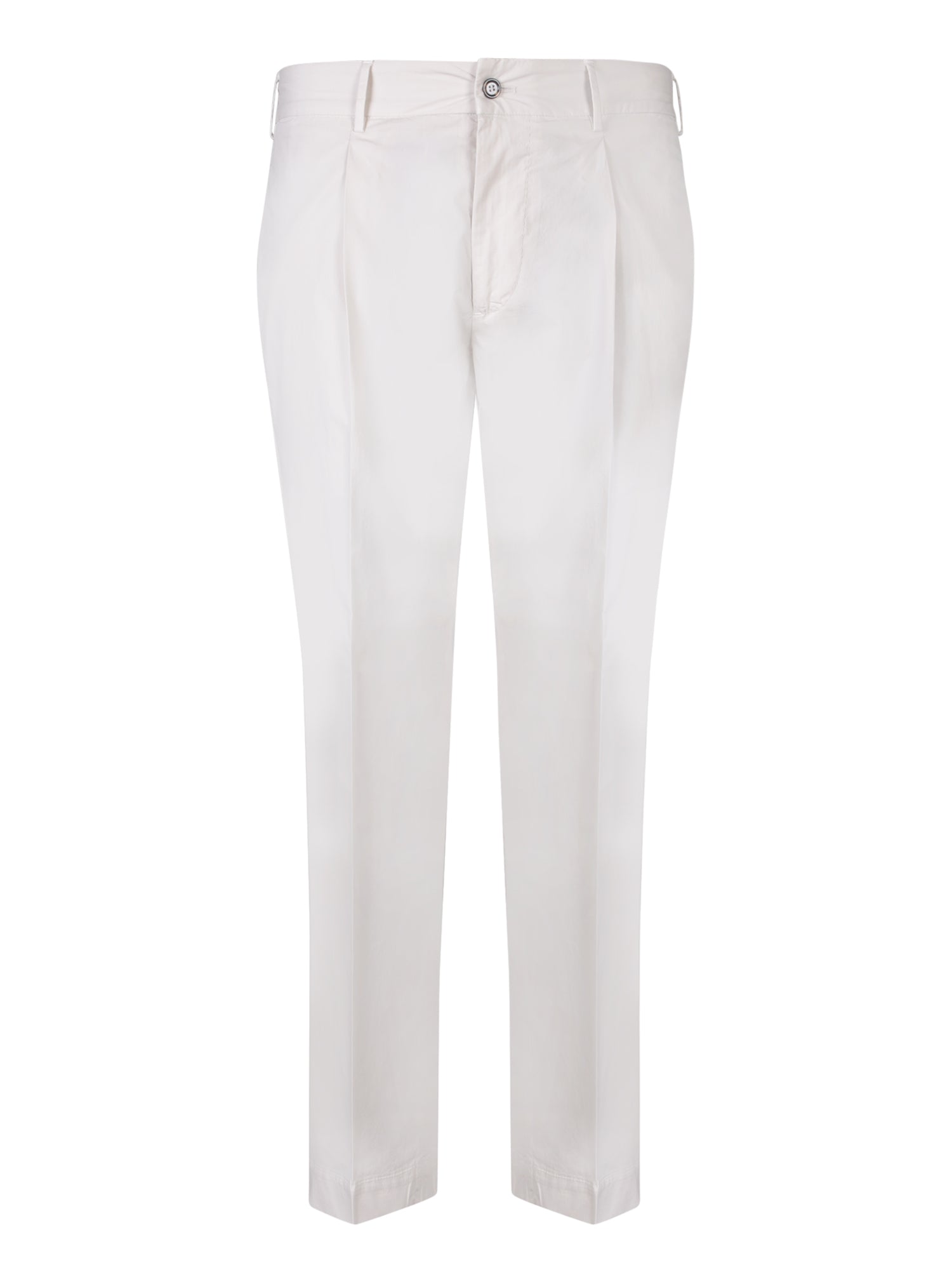 DELL'OGLIO Elegant Regular Waist Trousers for Men - Spring Summer 25