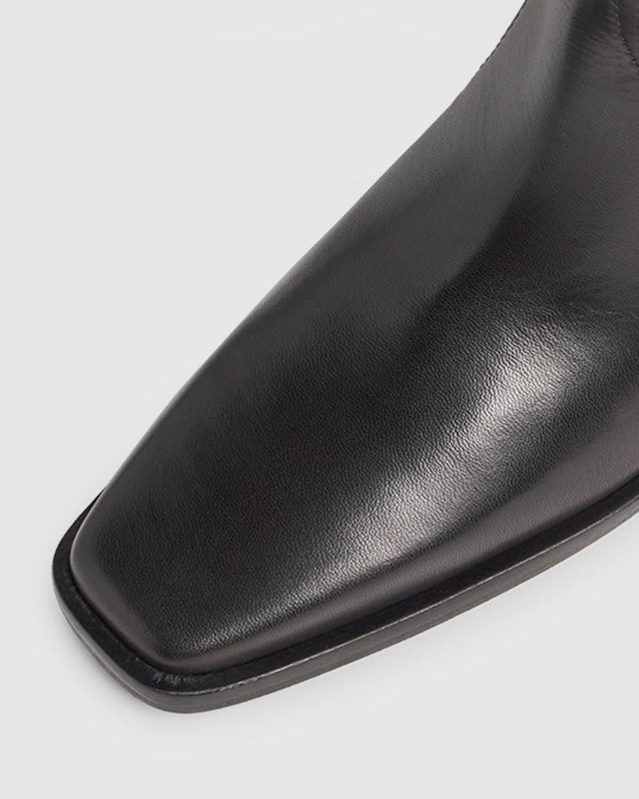 CASTAÑER Denim Texan Style Ankle Boots - 5 cm Heel