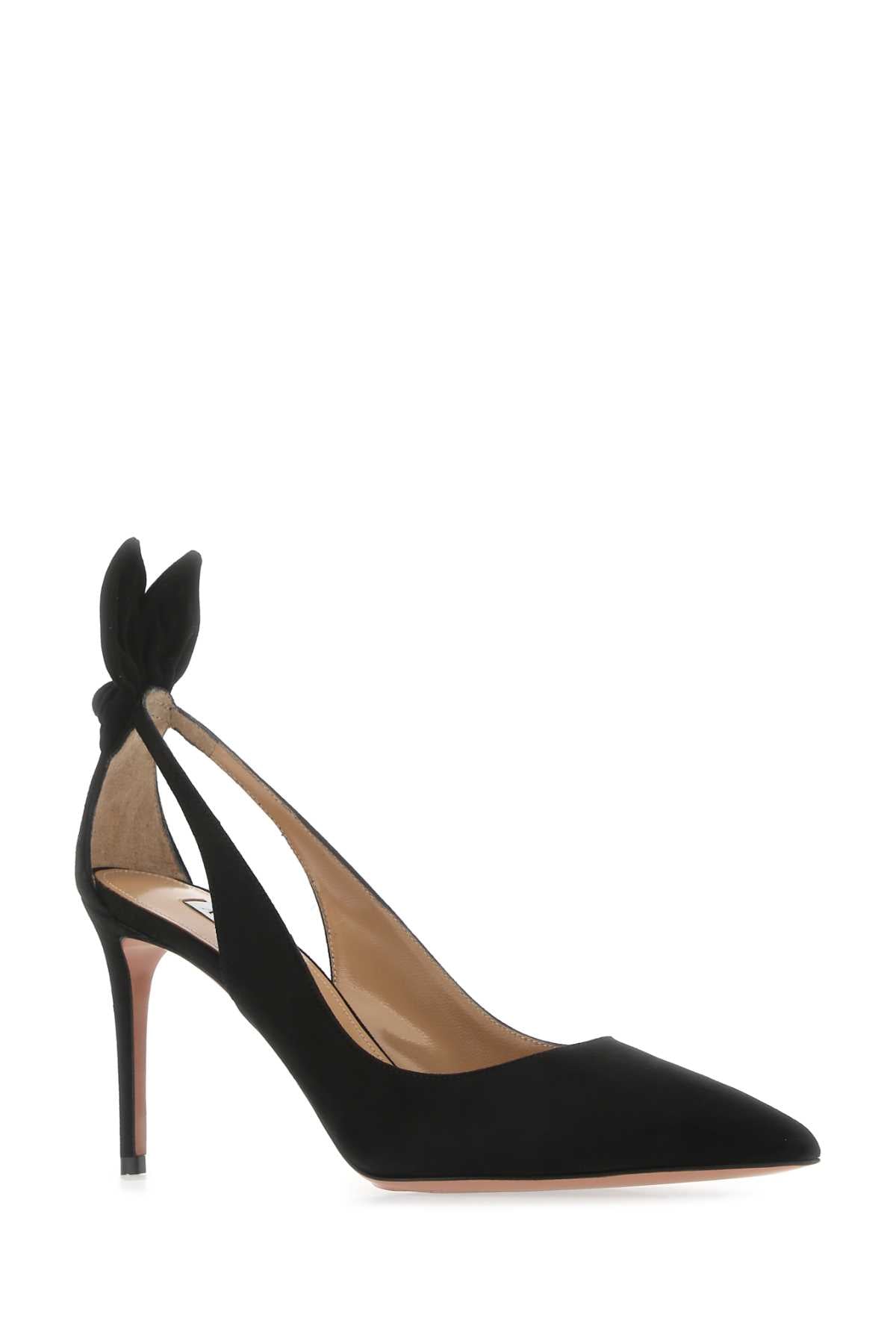 AQUAZZURA Elegant Bow Tie 85 Pumps for Women