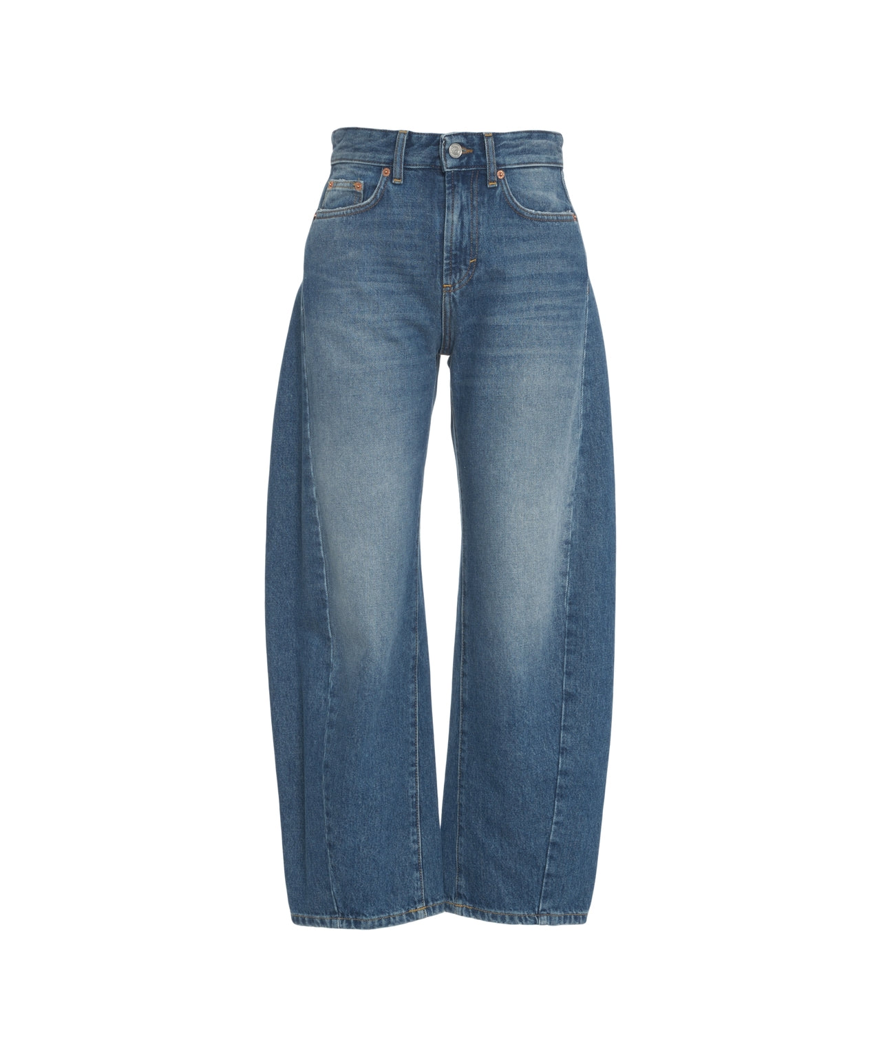 DEPARTMENT 5 High-Waisted Wide Leg Boyfriend Jeans