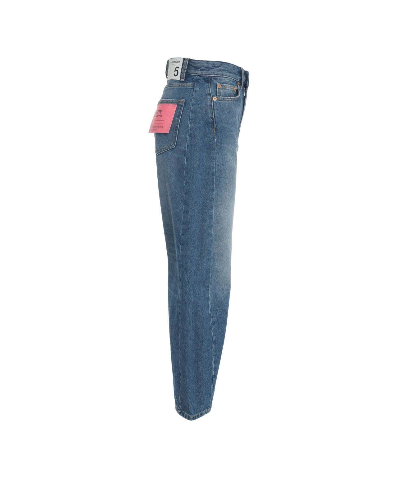DEPARTMENT 5 High-Waisted Wide Leg Boyfriend Jeans