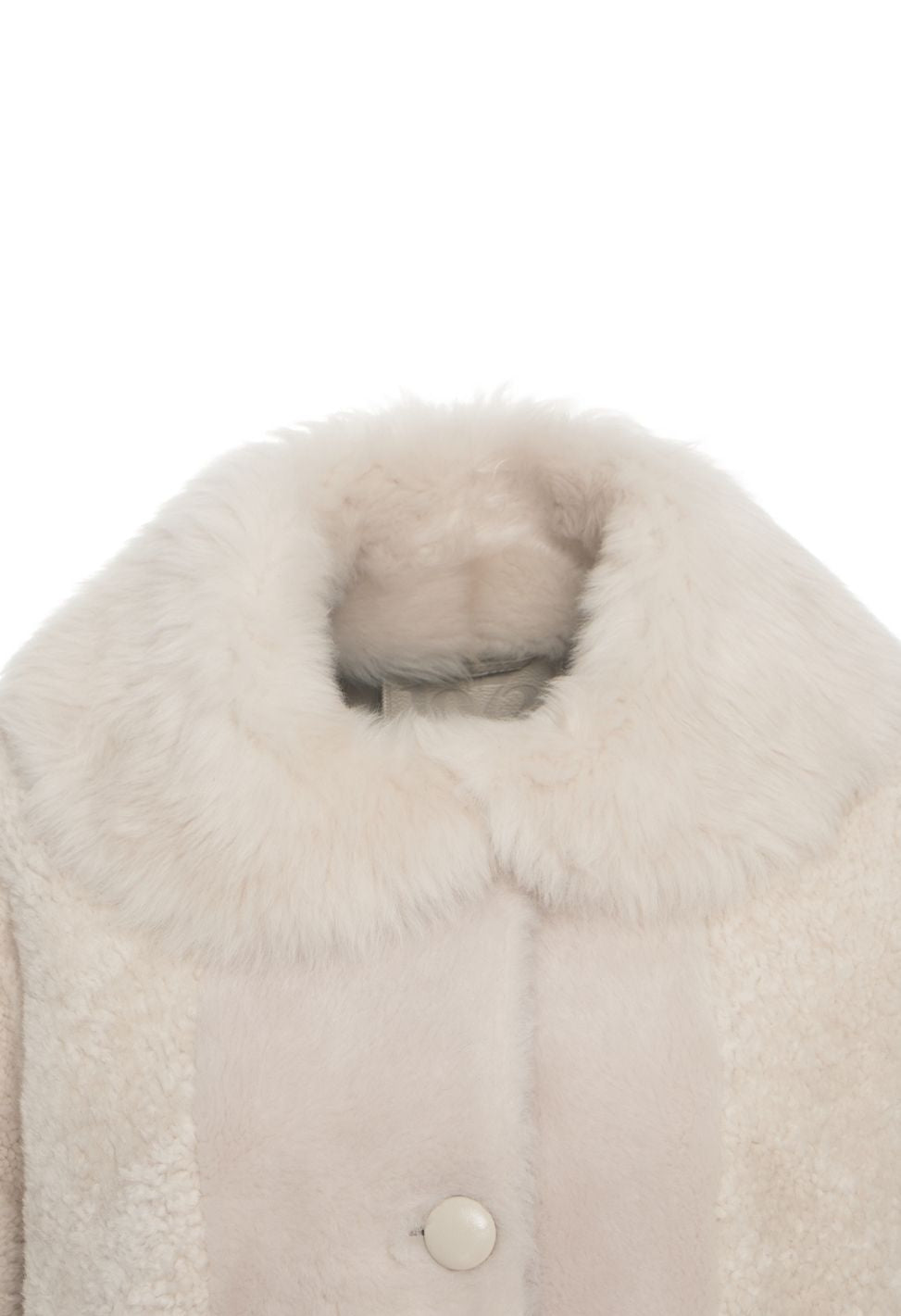 DESA 1972 Luxurious Shearling Jacket with Fur Collar