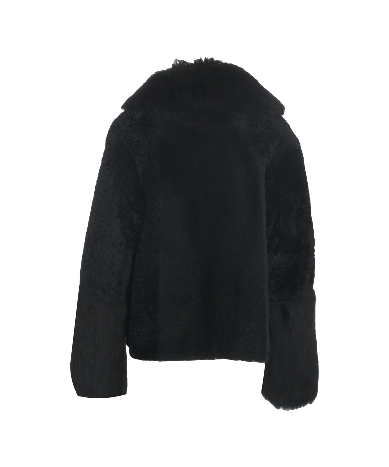 DESA 1972 Luxurious Sheepskin Jacket with Plush Fur Collar