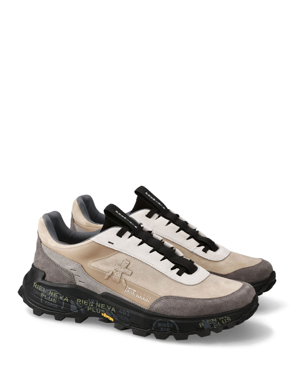 PREMIATA Suede and Smooth Leather Devin Sneaker