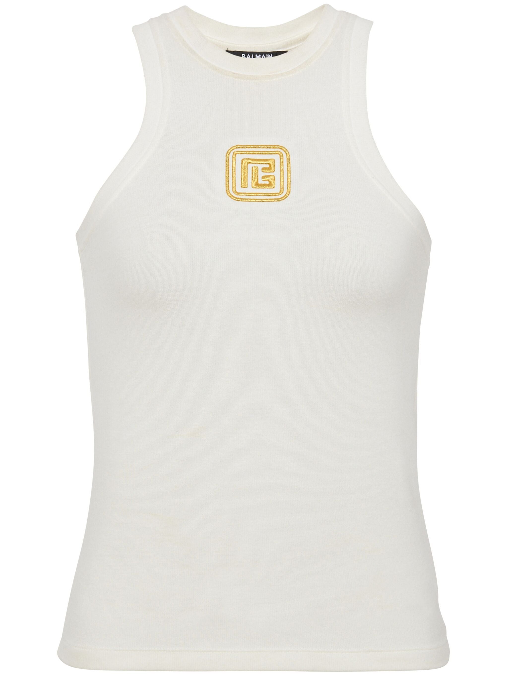 BALMAIN Retro Stretch Tank Top for Women