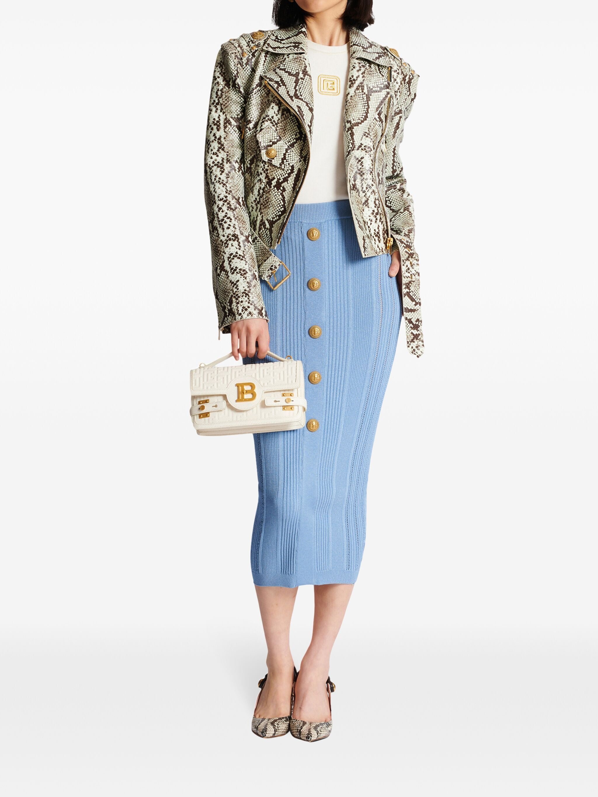 BALMAIN Retro Stretch Tank Top for Women