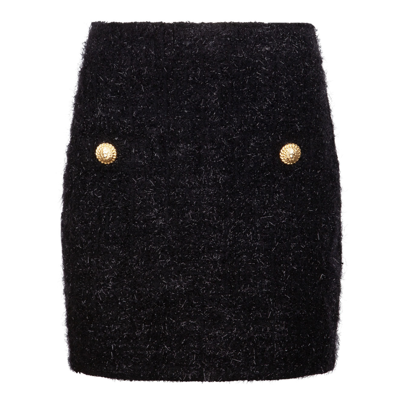 BALMAIN Polyamide Viscose Skirt for Women - Fall/Winter 2024