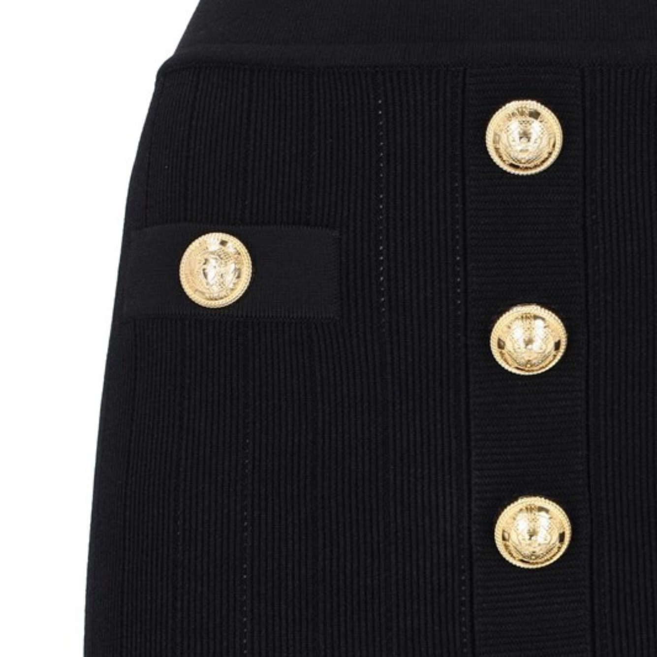 BALMAIN Chic Mini Skirt for Women