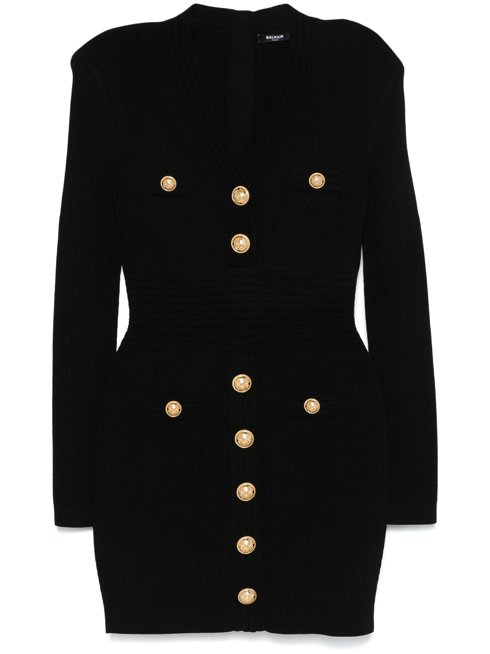 BALMAIN Women's Mini Knit Dress