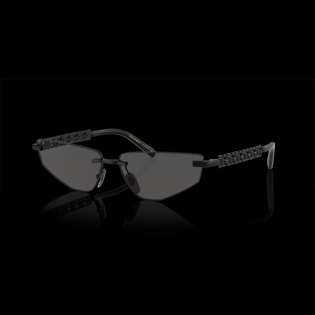 DOLCE & GABBANA Chic Women's Metal Sunglasses