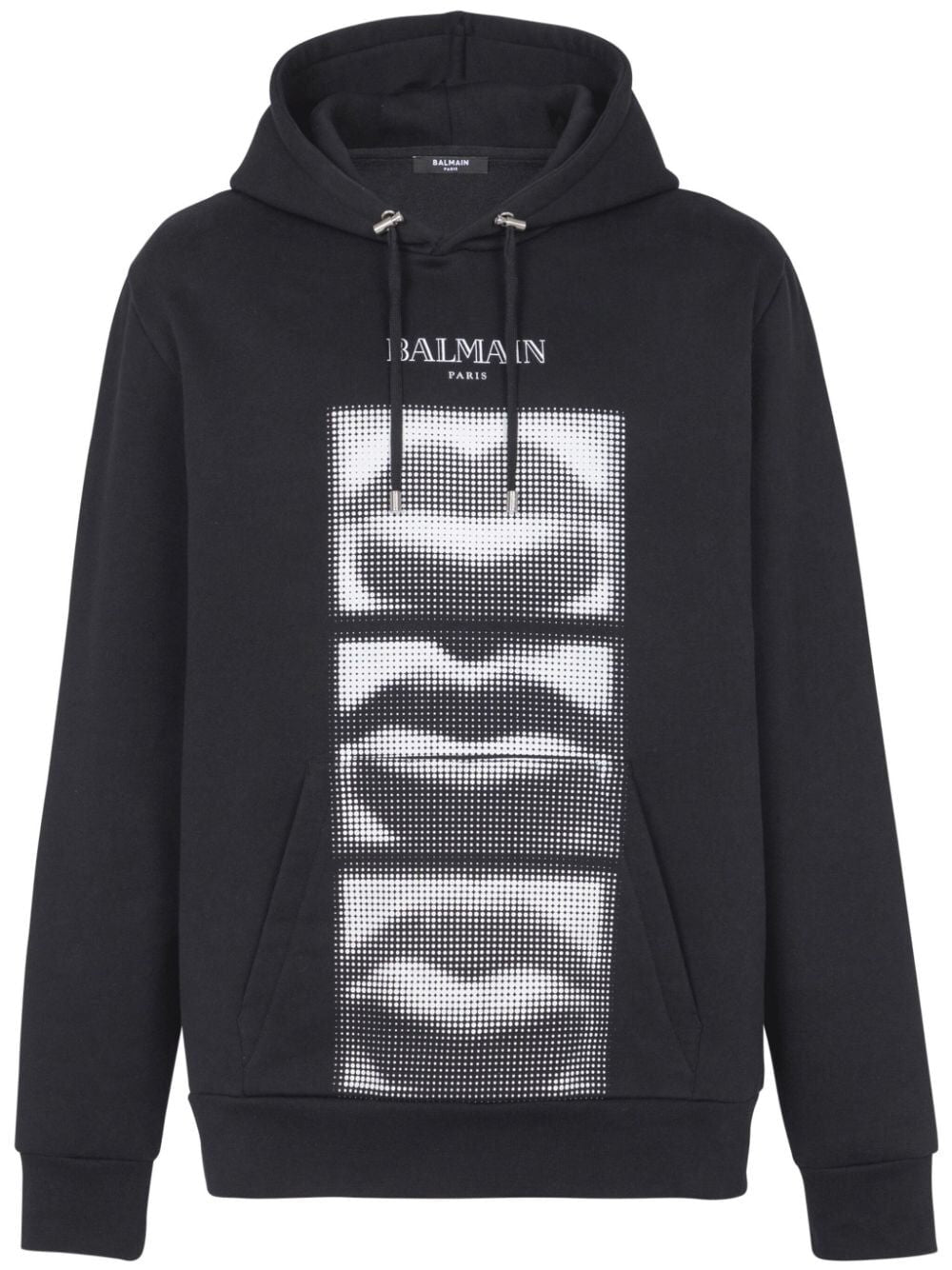 BALMAIN Lips Print Mini Hoodie