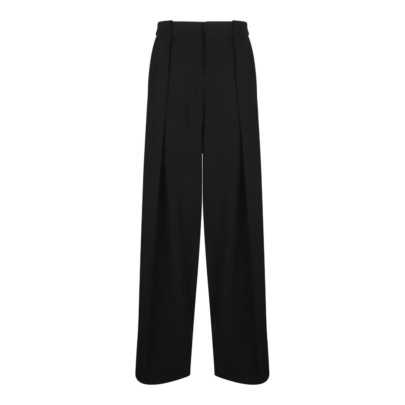 BALMAIN Essential Virgin Wool Trousers for Men