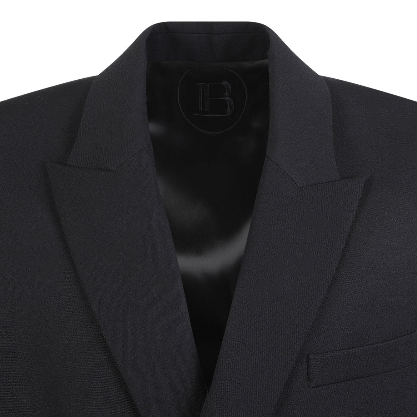 BALMAIN Men's Premium Virgin Wool Jacket - Fall/Winter 2024