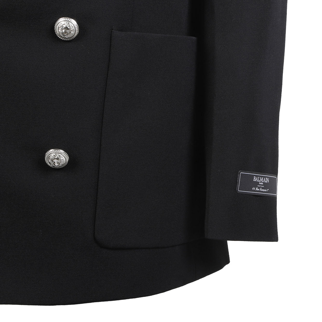 BALMAIN Men's Premium Virgin Wool Jacket - Fall/Winter 2024