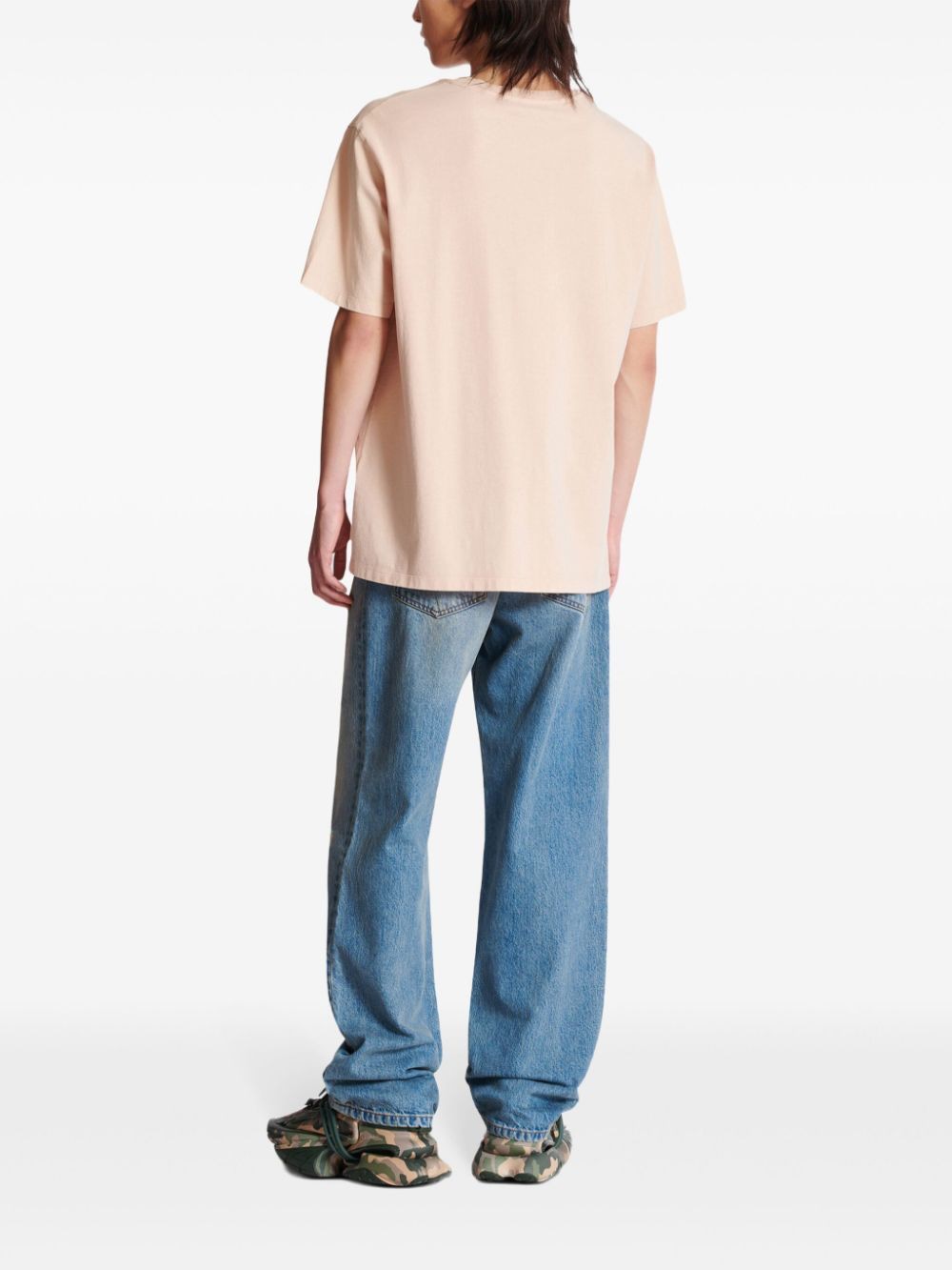 BALMAIN Loose Fit Short Sleeve T-Shirt for Men