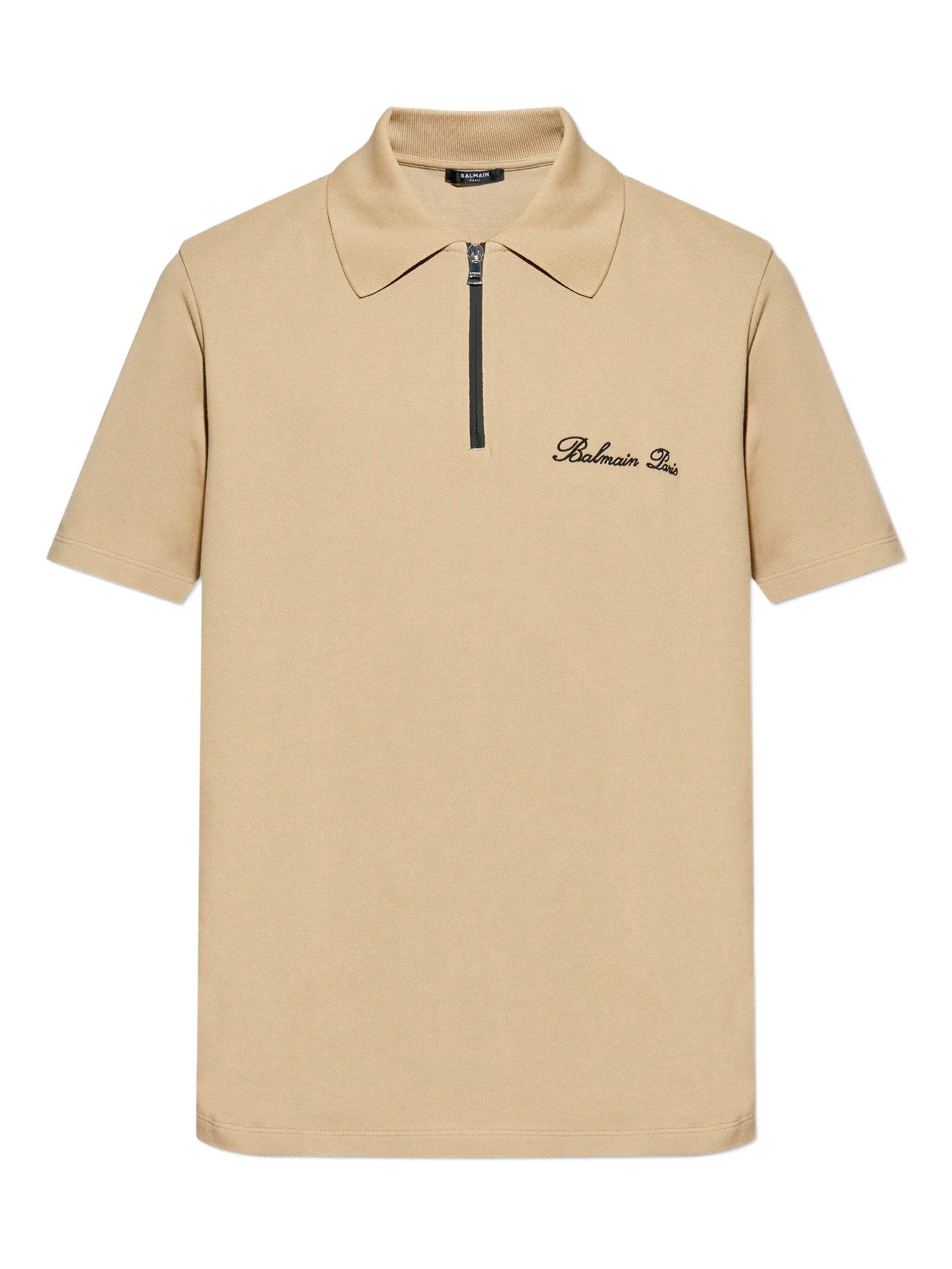 BALMAIN Men's Signature Polo Shirt - Size M