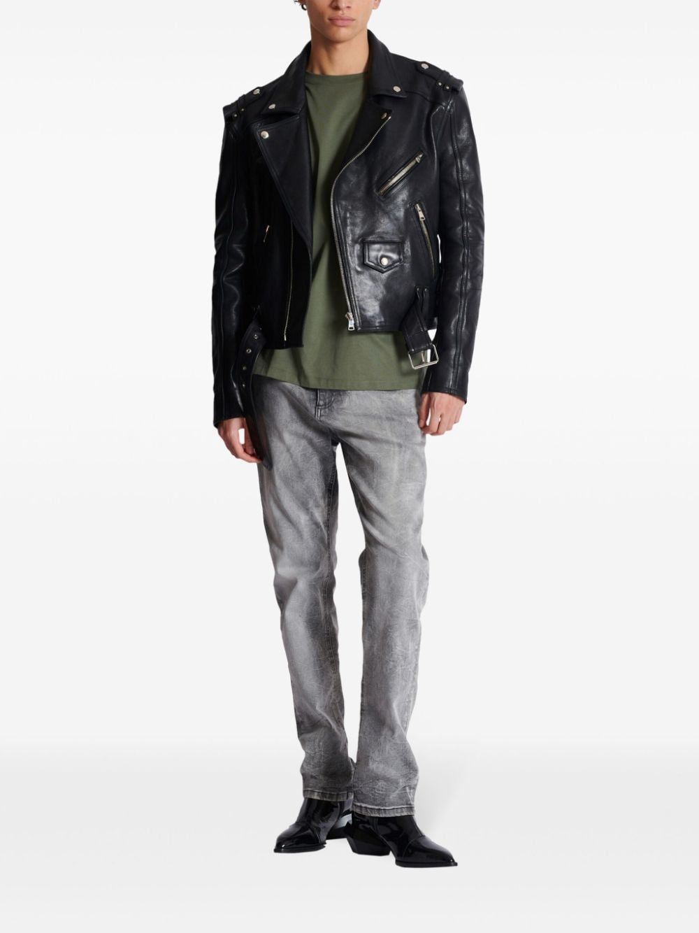 BALMAIN Regular Denim Pants - Perfect Fit for Men
