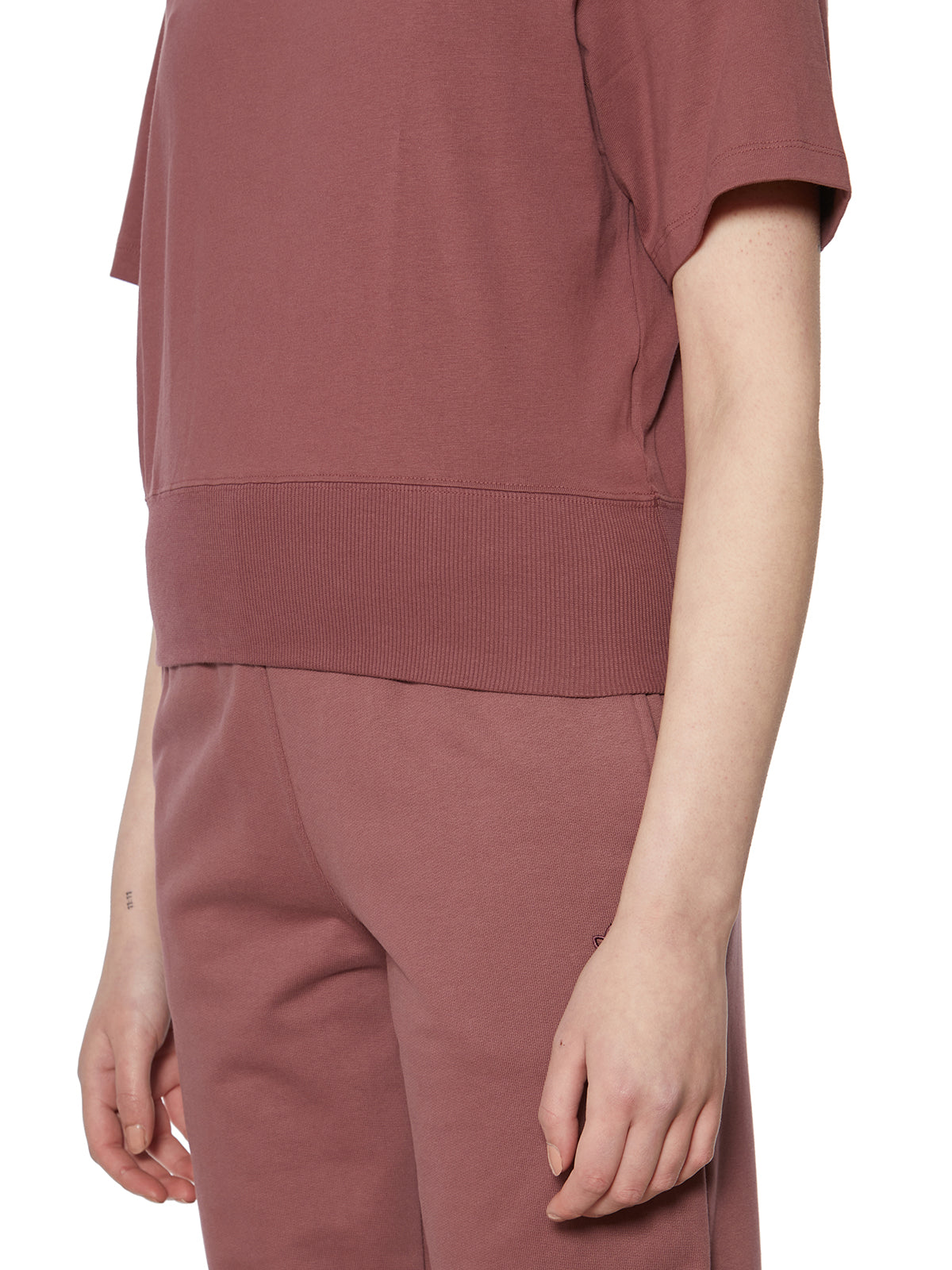 ADIDAS ORIGINALS Oversized Cotton Crew Neck T-Shirt for Women - Size 40