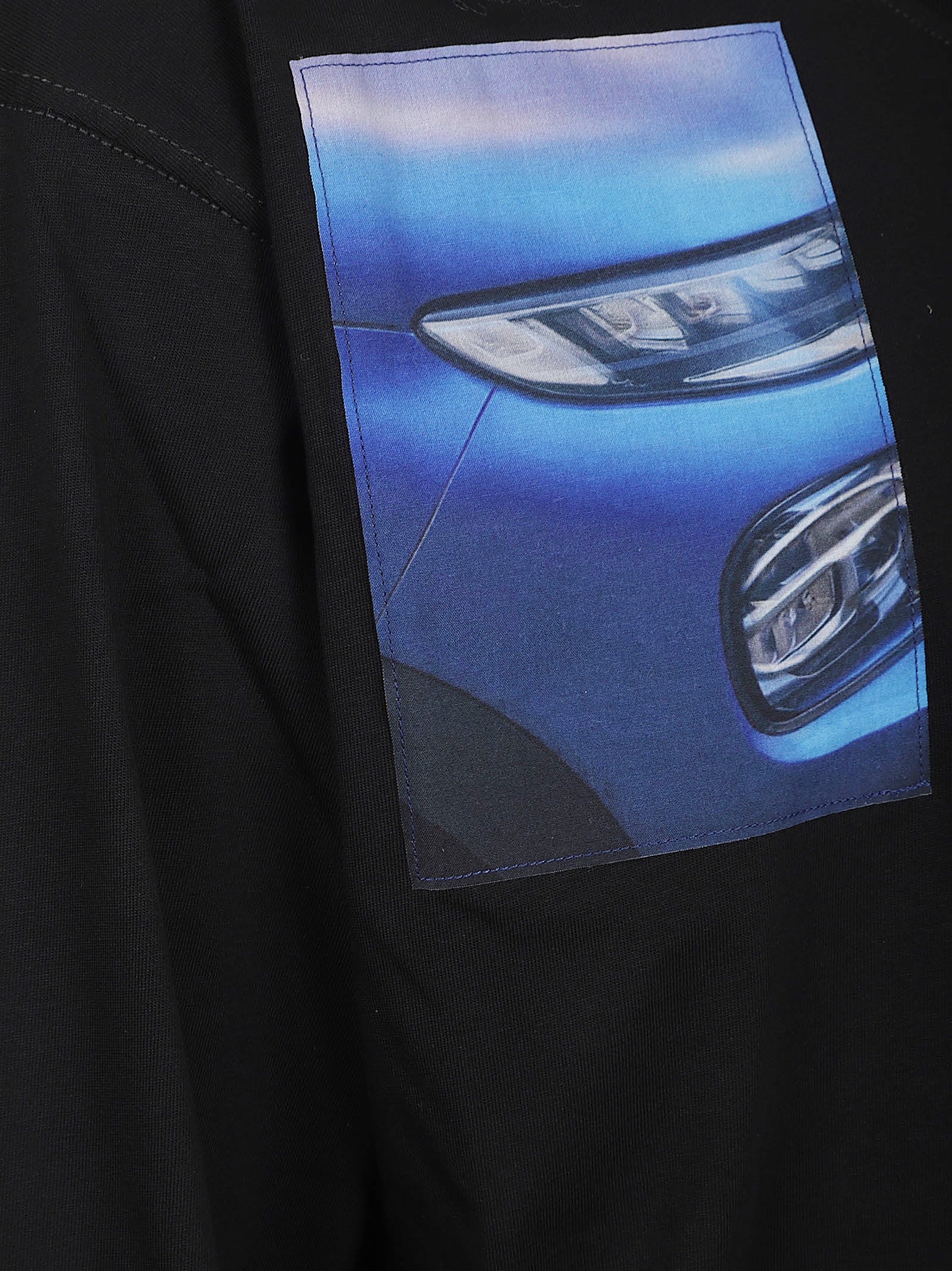 DIESEL Relaxed Fit Organic Cotton T-Shirt Sweater for Men