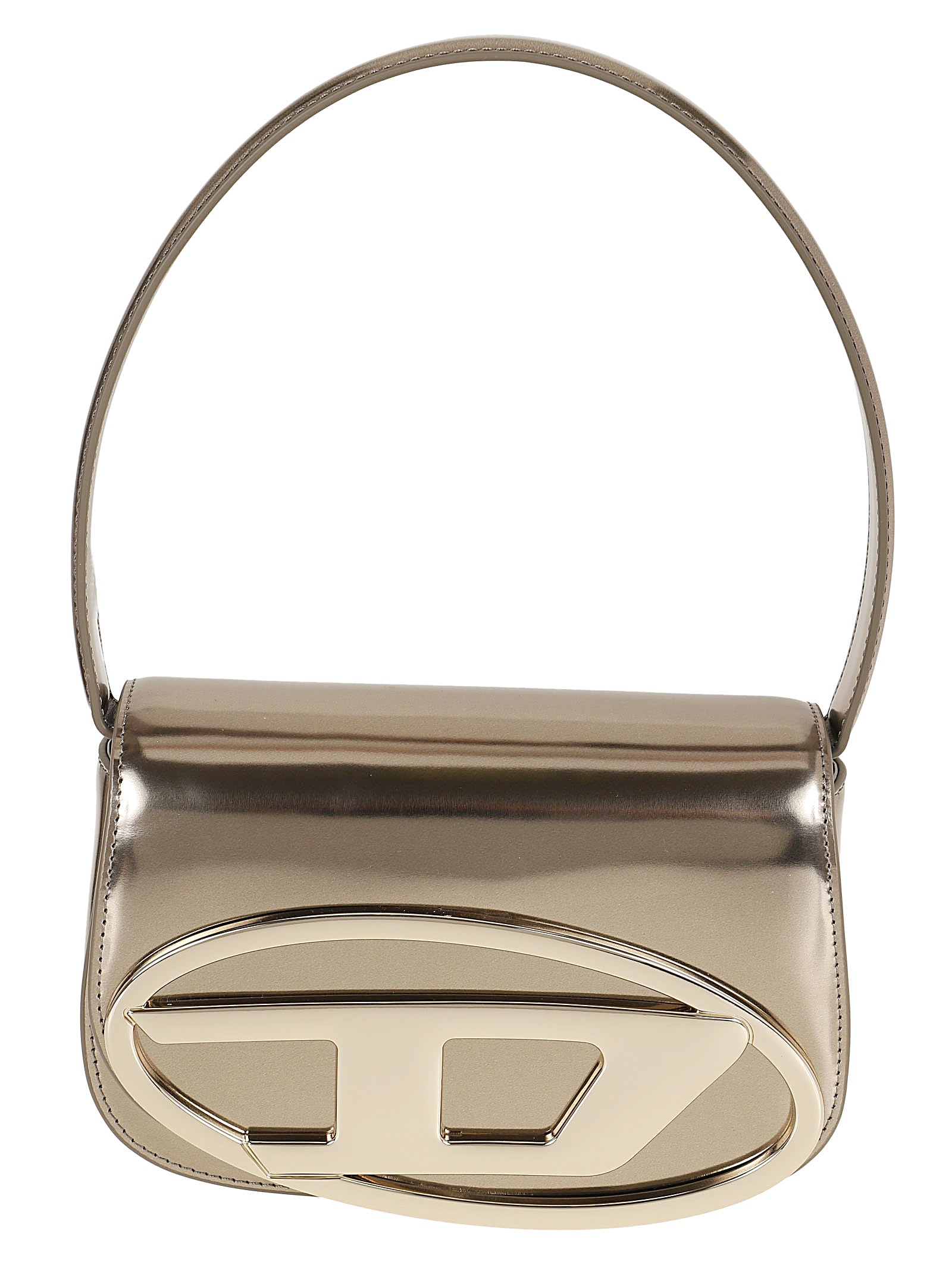 DIESEL Metallic Mini Crossbody Handbag - W20.5 x H13.5 x D7cm