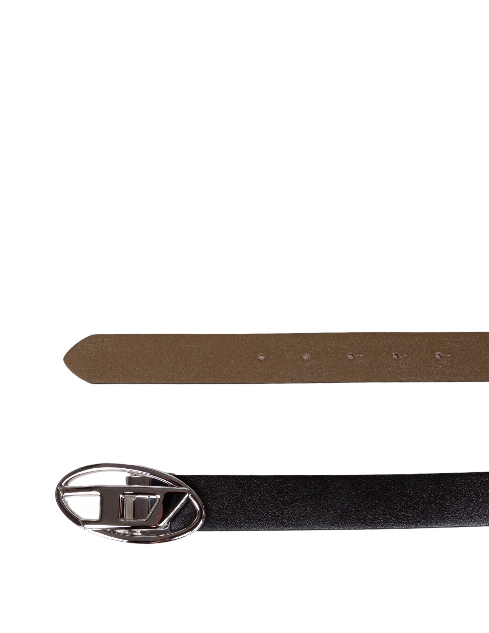 DIESEL Reversible Leather Belt - Chic Accessory for Women