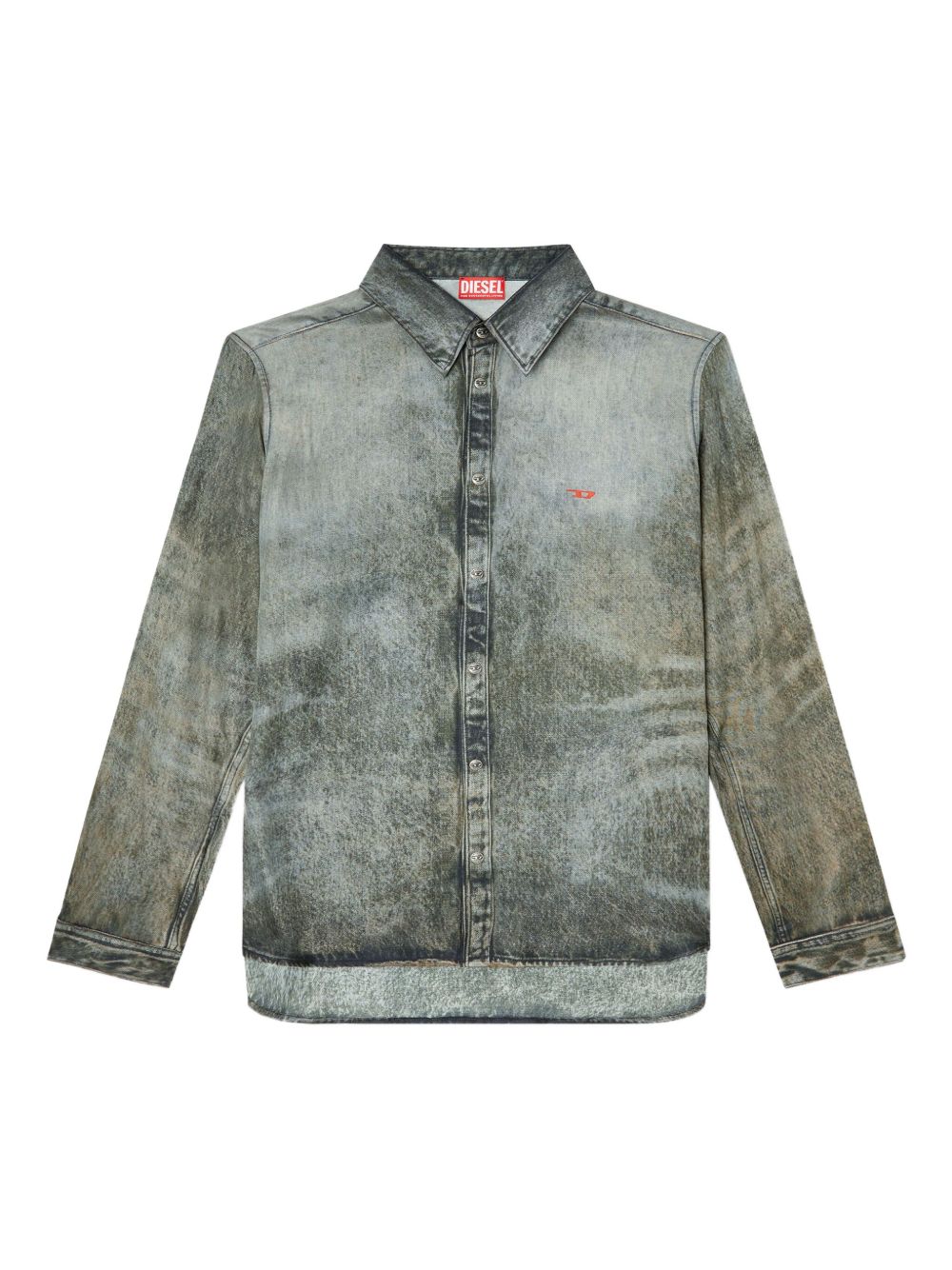 DIESEL Modern Viscose Shirt for Men - Fall Winter 25/26