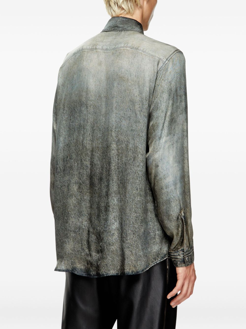 DIESEL Modern Viscose Shirt for Men - Fall Winter 25/26