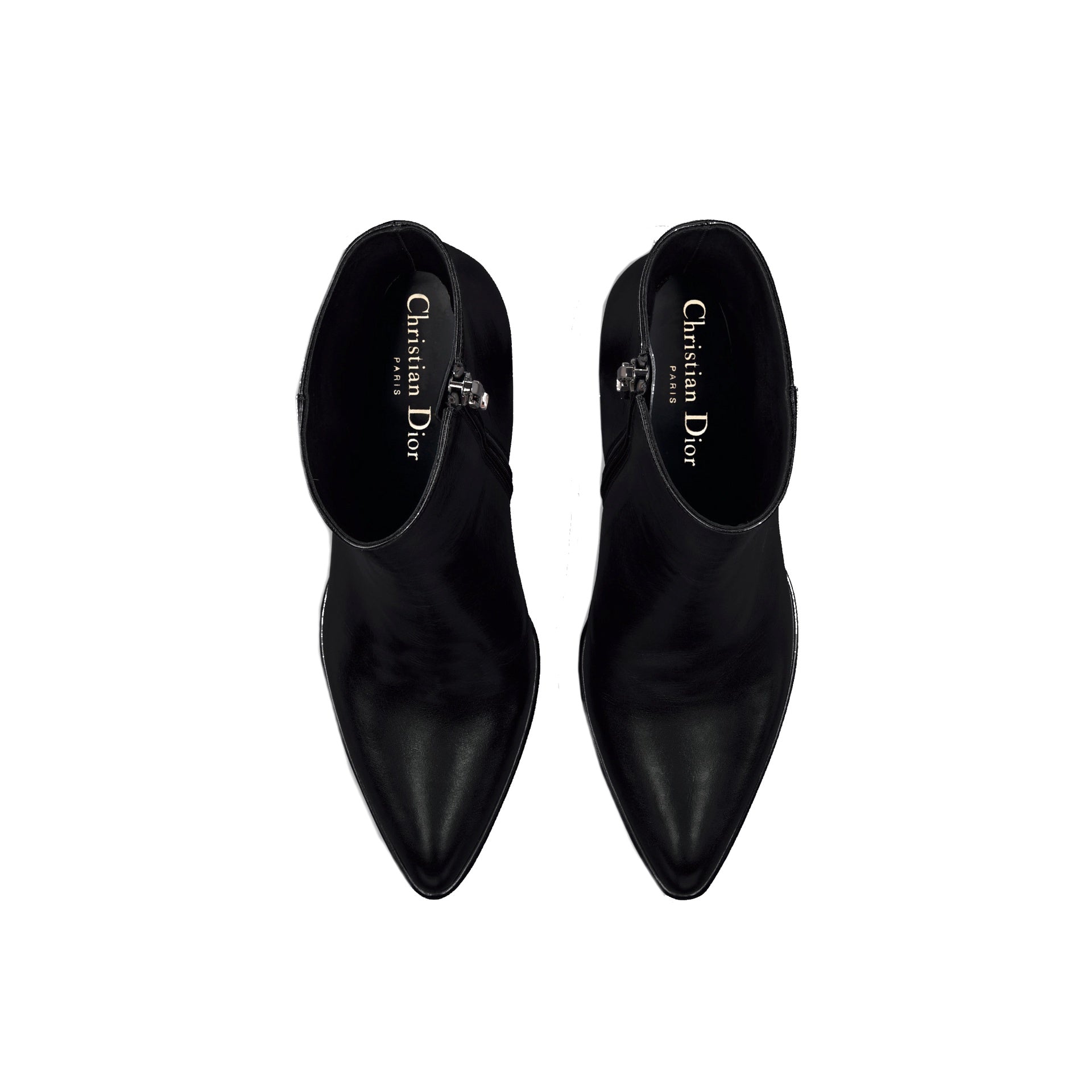 DIOR D-Fiction Pointed Toe Ankle Boots