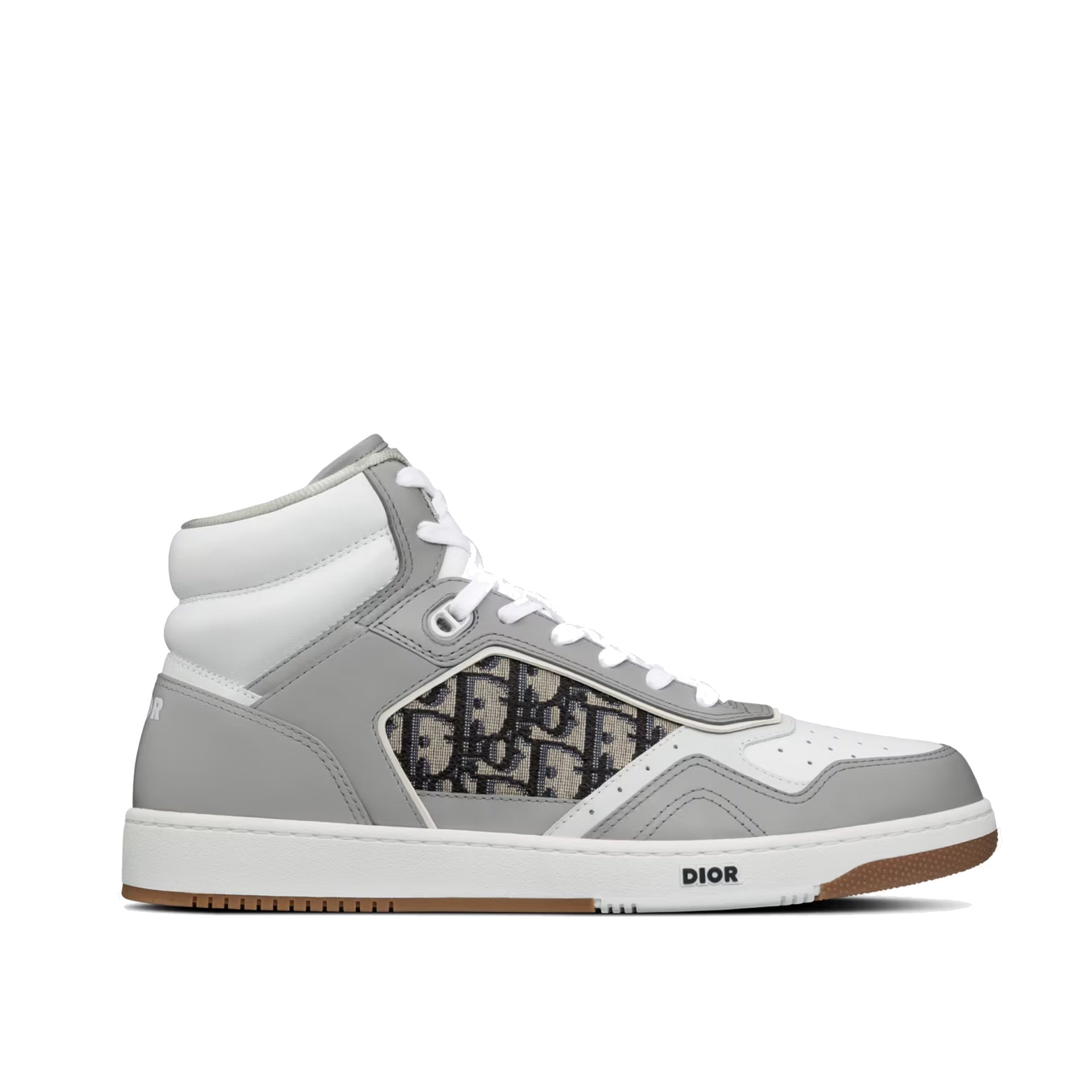 DIOR High-Top Sneaker in Gray